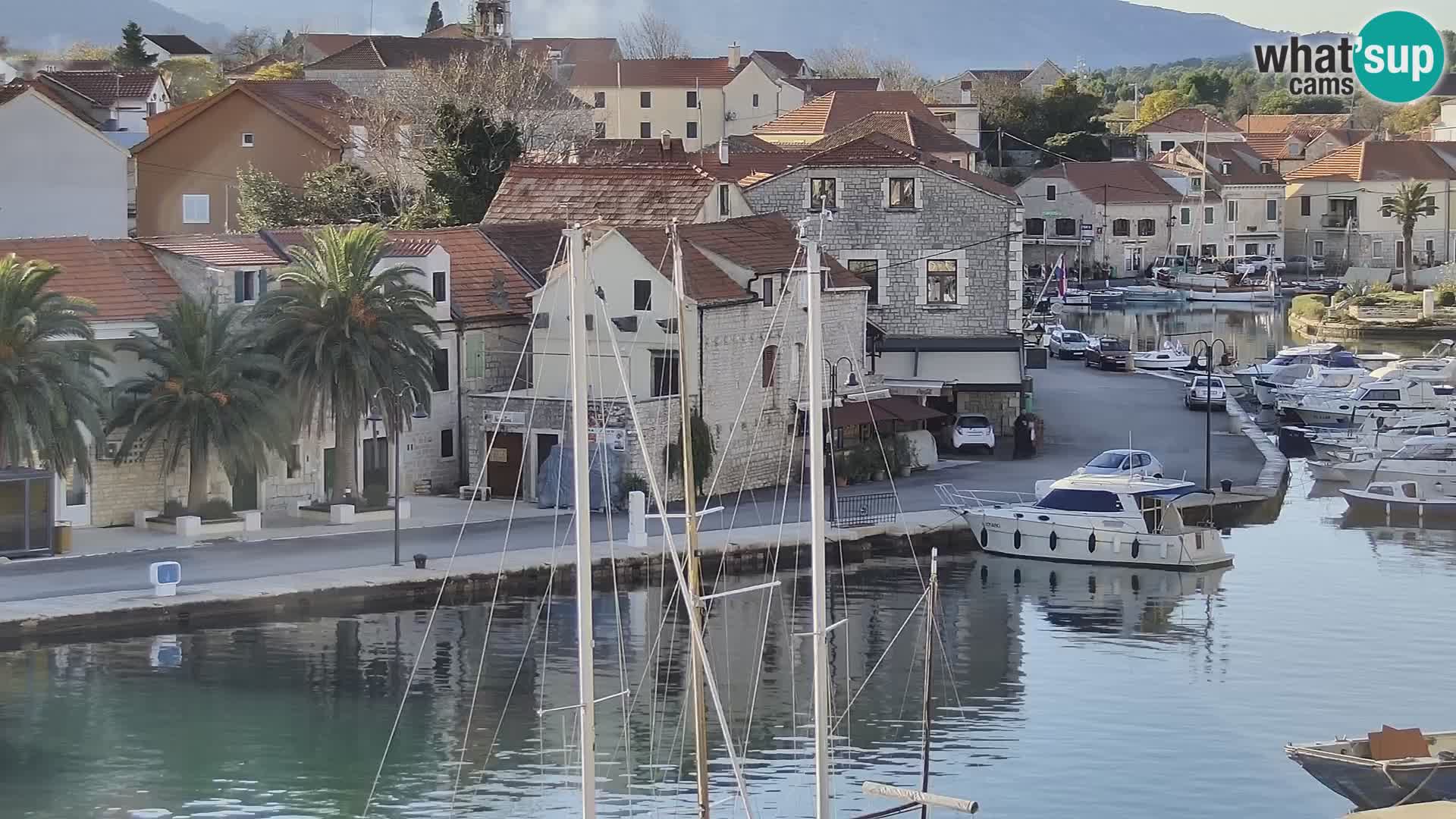 Webcam Hvar Vrboska marina | Dalmazia