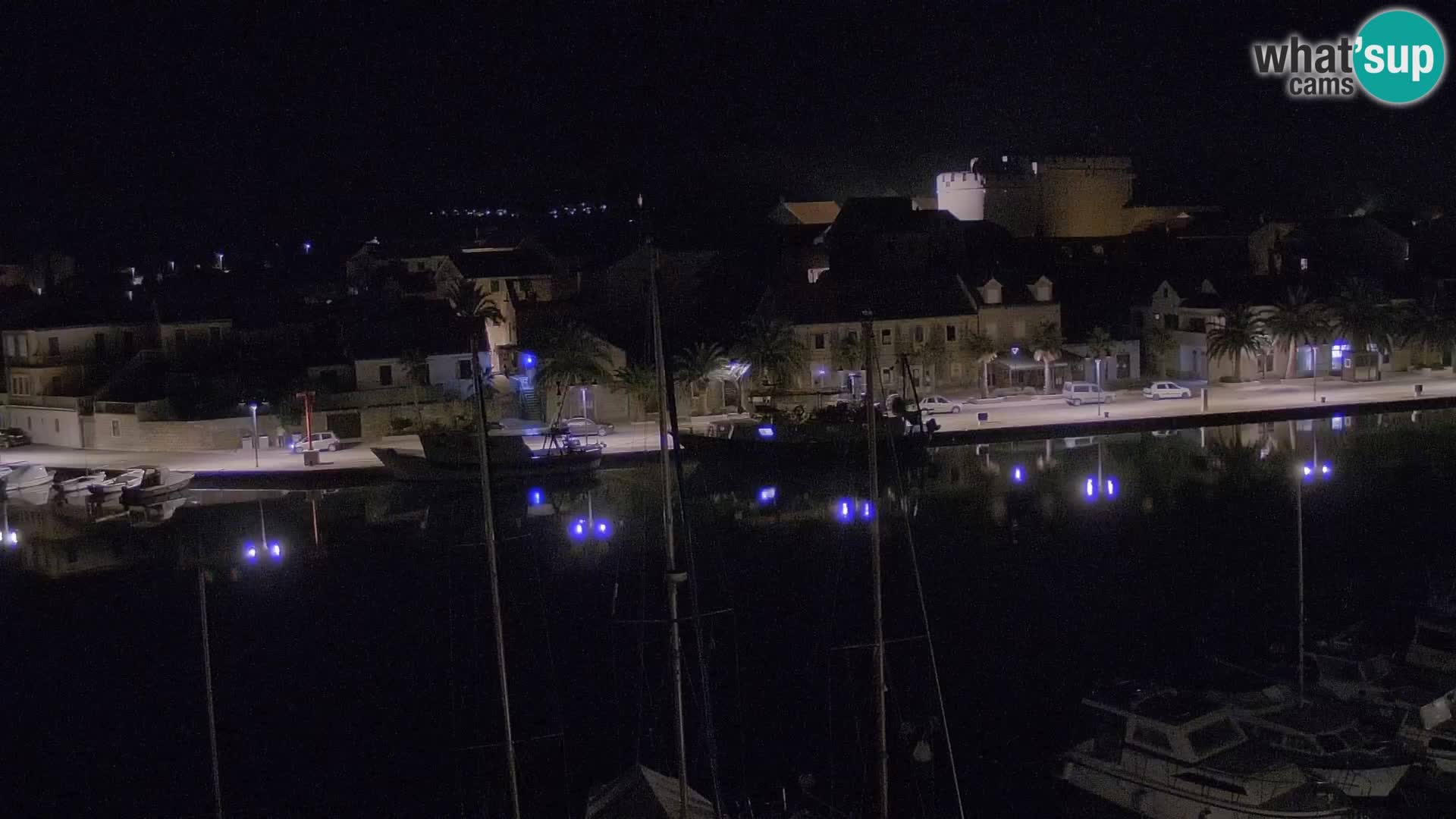 Webcam Vrboska marina | Hvar Insel | Dalmatien