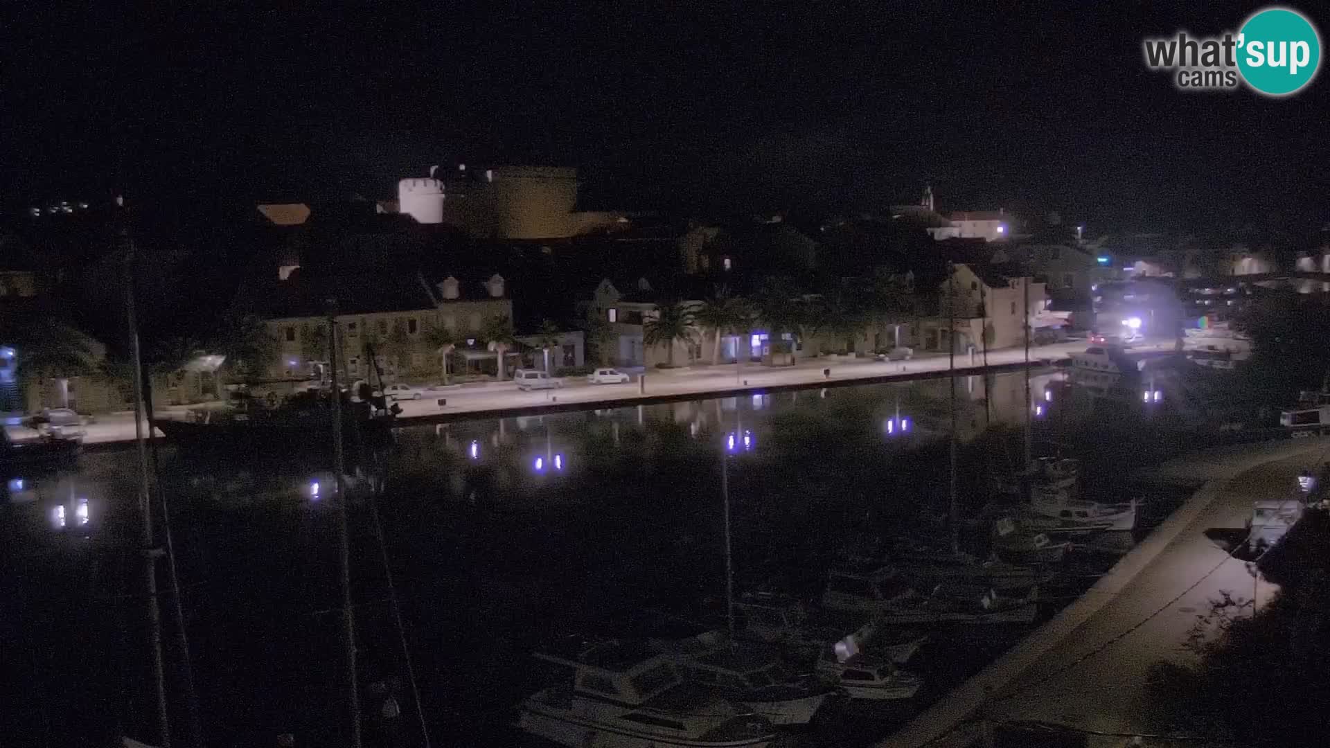 Webcam Vrboska marina | Hvar Insel | Dalmatien