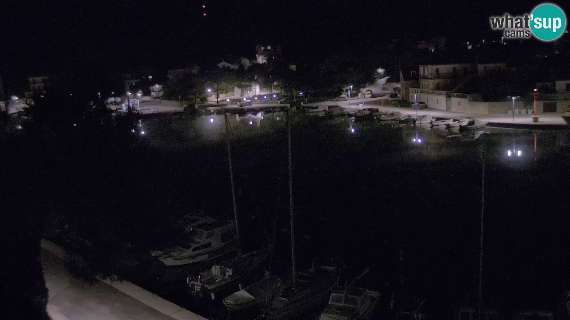 Webcam Vrboska marina | Hvar Insel | Dalmatien