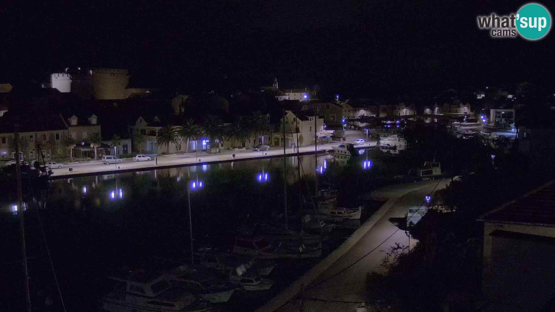 Webcam Vrboska marina | Hvar Insel | Dalmatien