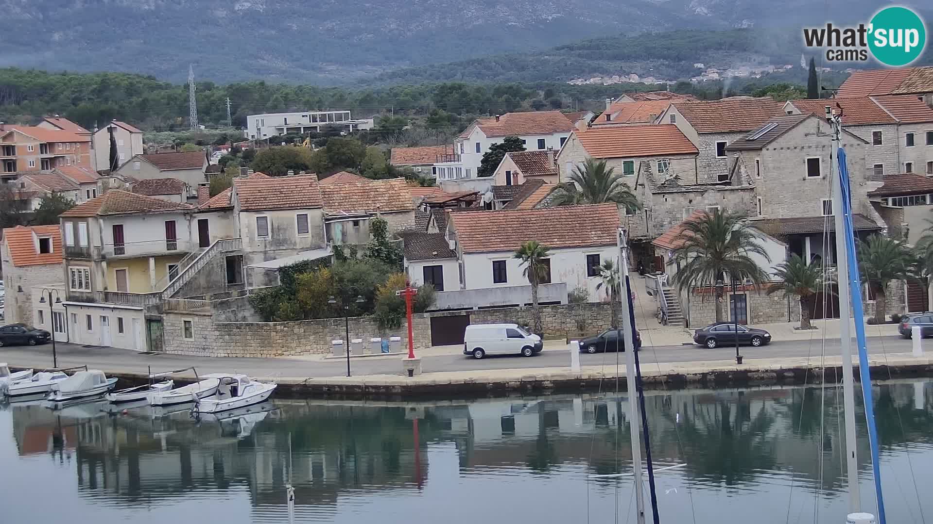 Webcam Vrboska marina | Hvar Insel | Dalmatien