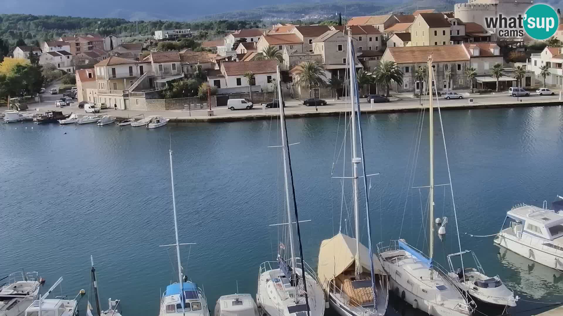 Web kamera Hvar Vrboska marina | otok Hvar | Dalmacija