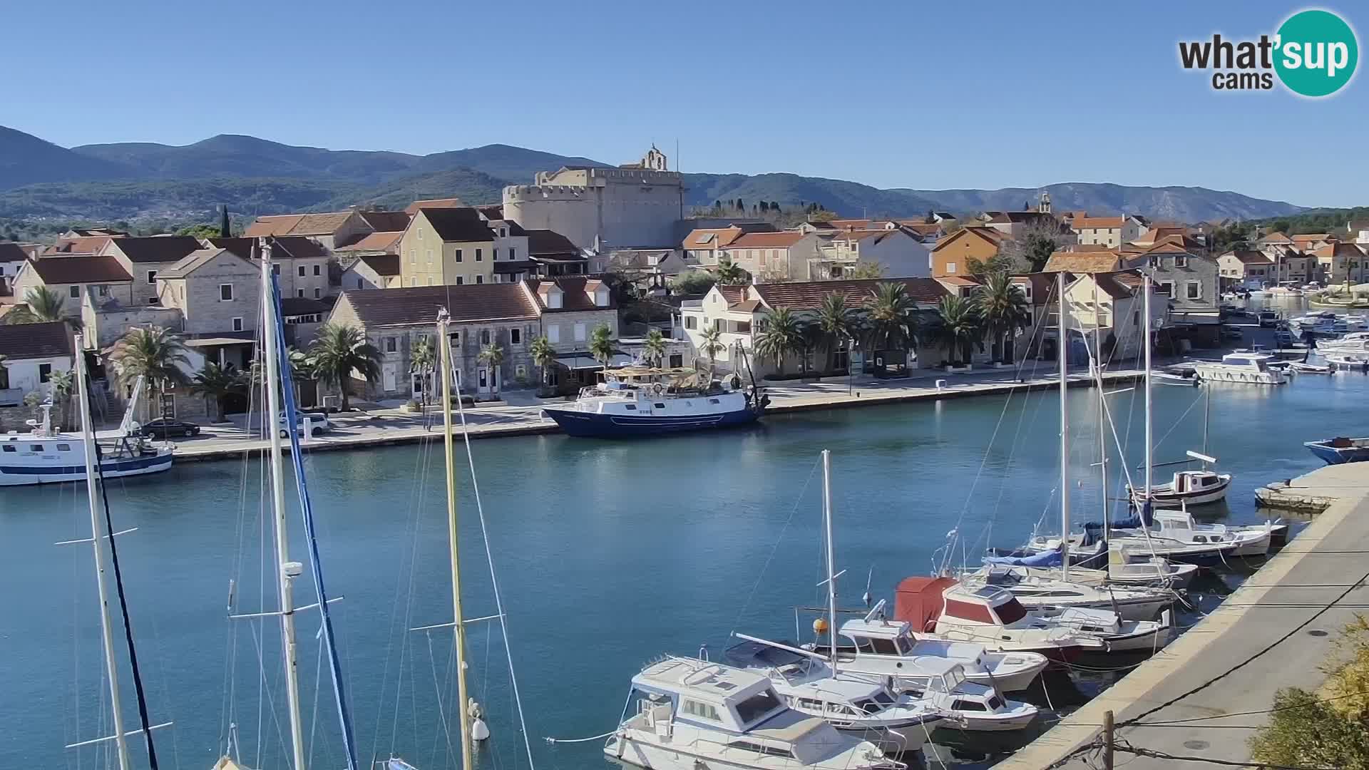 Webcam Hvar Vrboska marina | Dalmazia