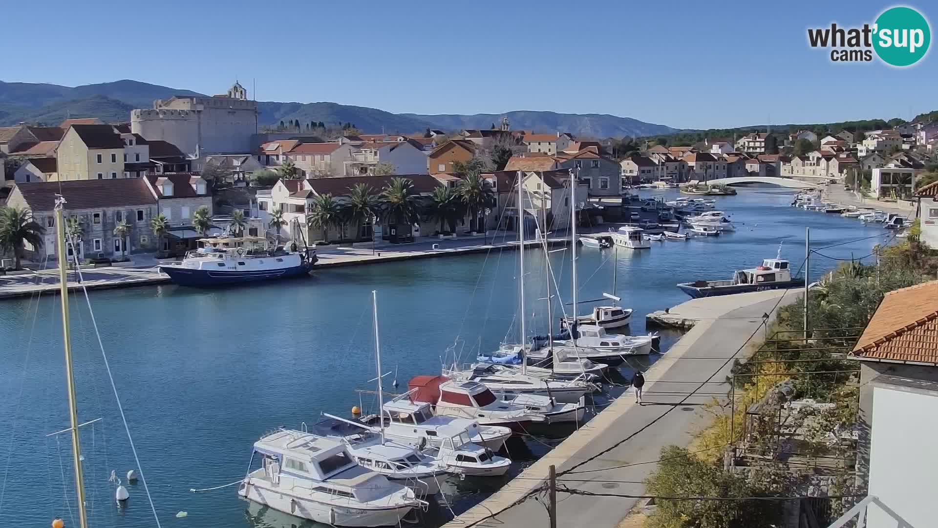 Webcam Vrboska marina | Hvar Insel | Dalmatien