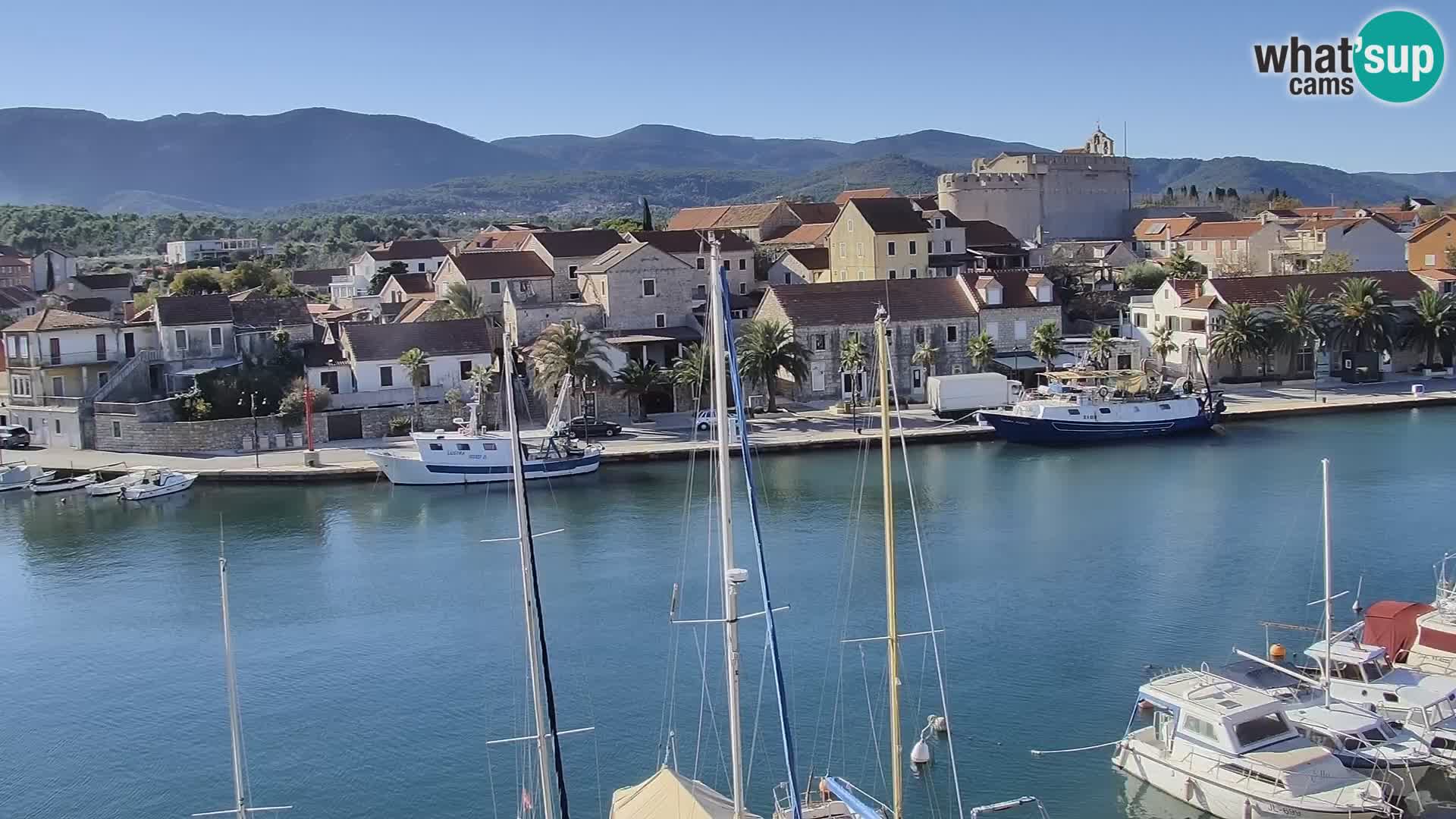 Web kamera Hvar Vrboska marina | otok Hvar | Dalmacija