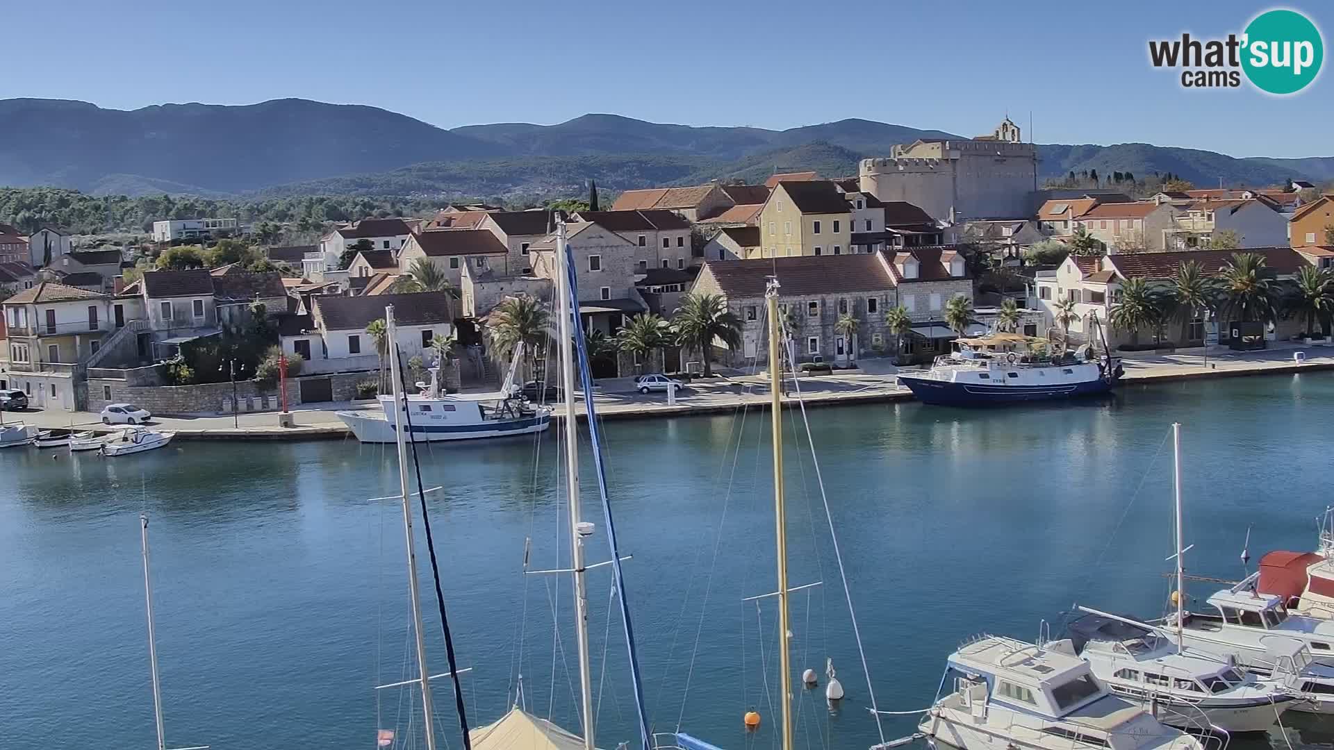 Webcam Vrboska marina | Hvar Insel | Dalmatien