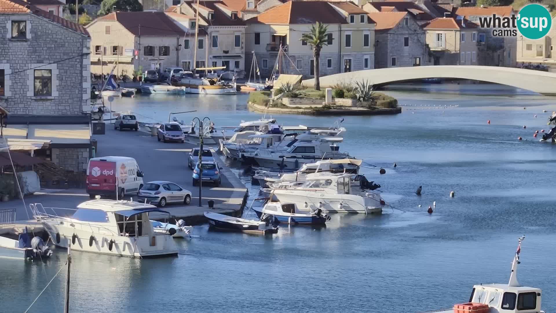 Webcam Vrboska marina | Hvar Insel | Dalmatien