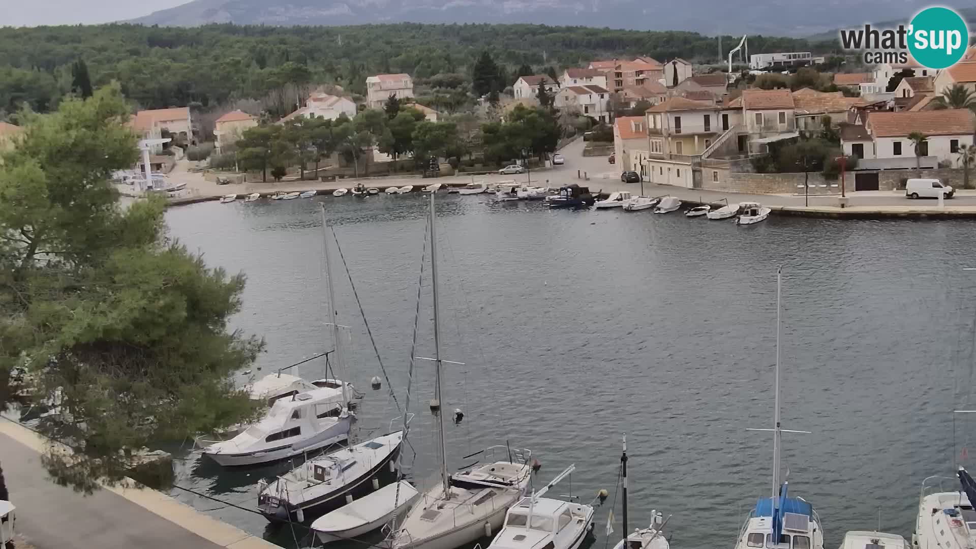 Web kamera Hvar Vrboska marina | otok Hvar | Dalmacija