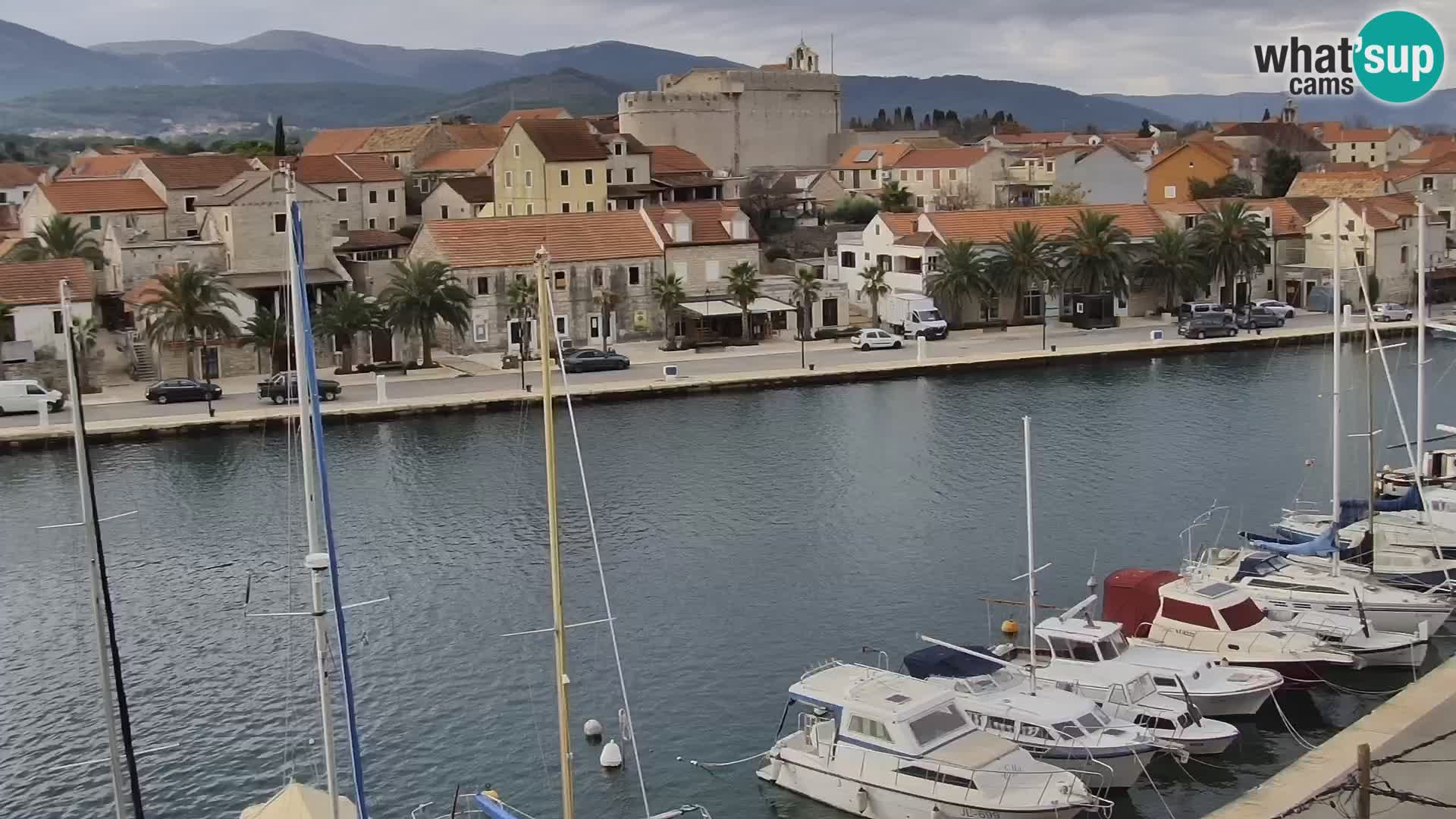 Webcam Hvar Vrboska marina | Dalmazia