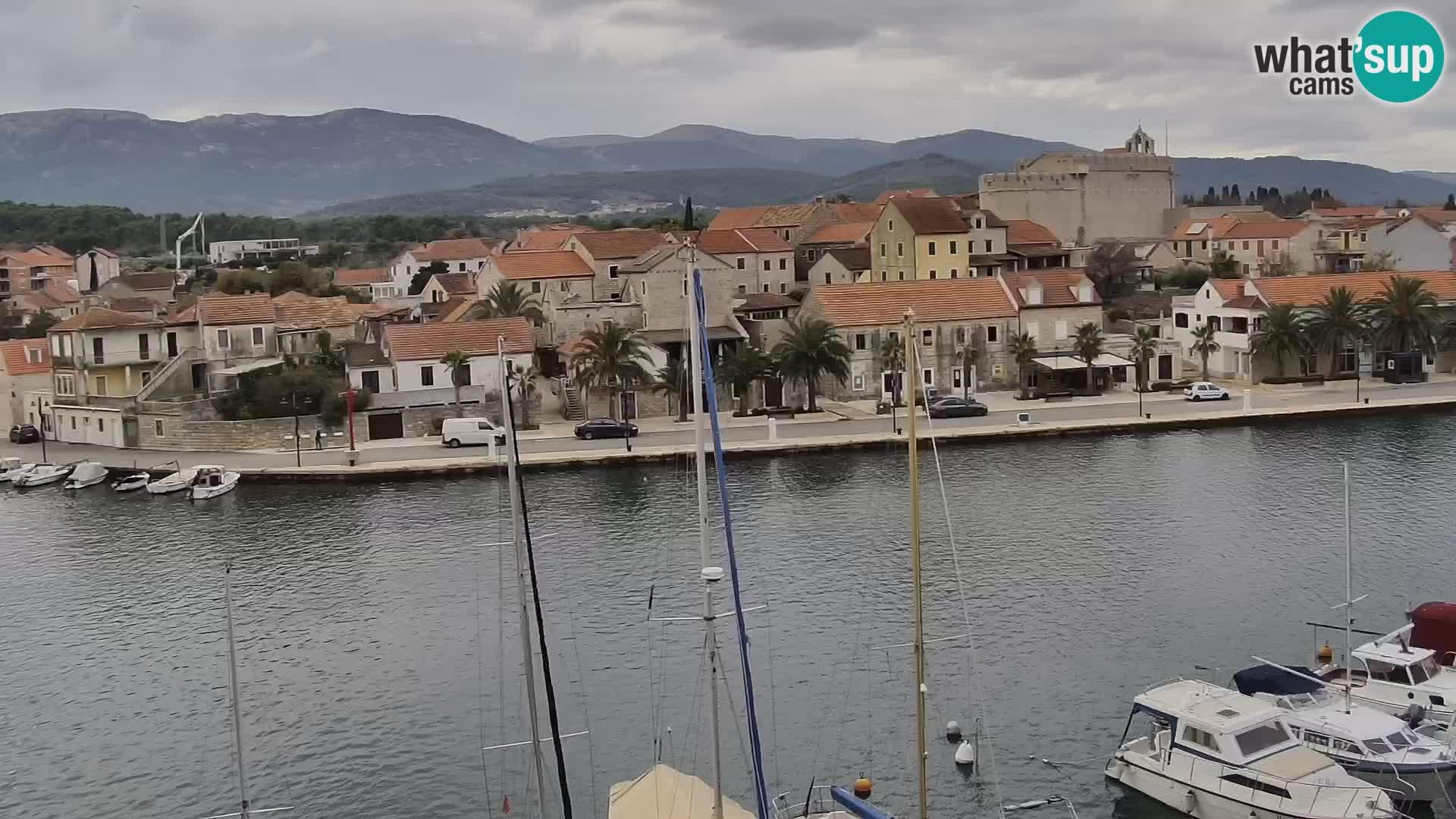 Webcam Hvar Vrboska marina | Dalmazia