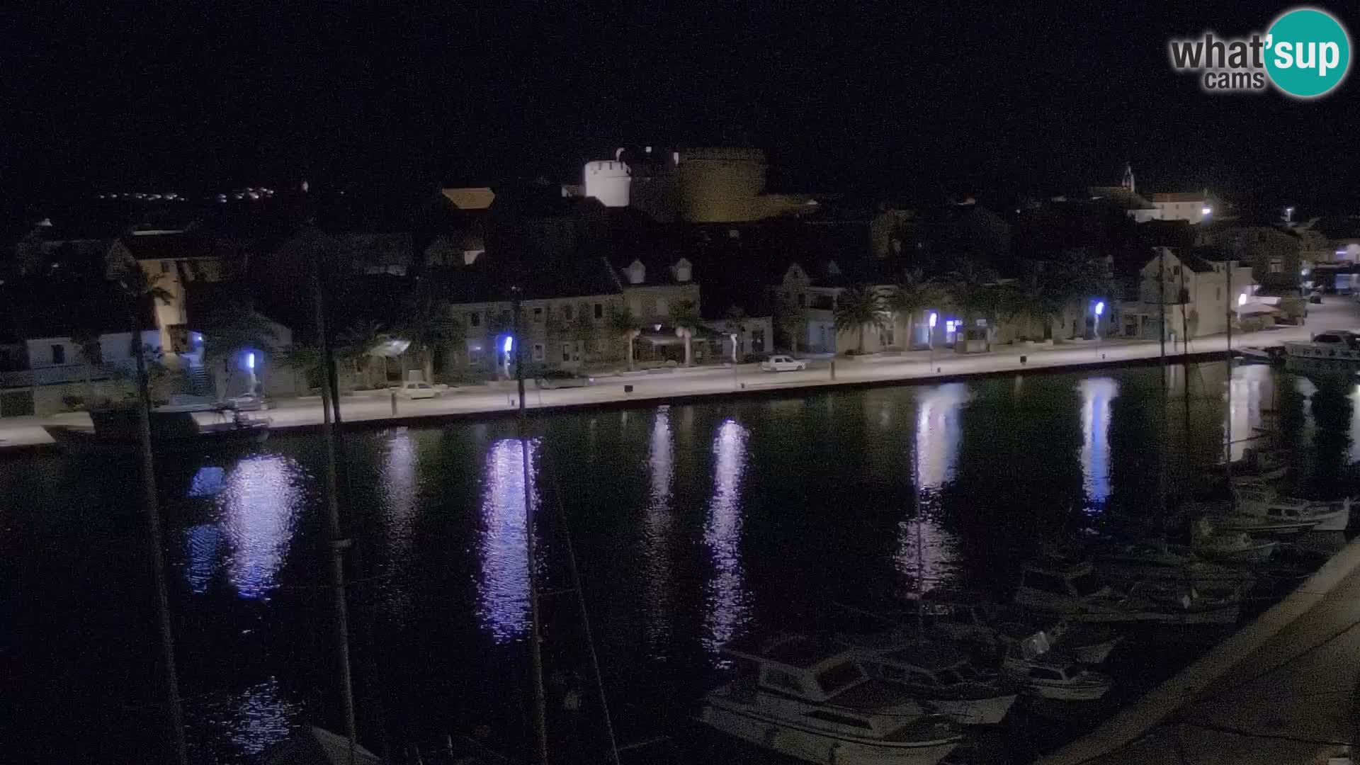 Webcam Vrboska marina | Hvar Insel | Dalmatien