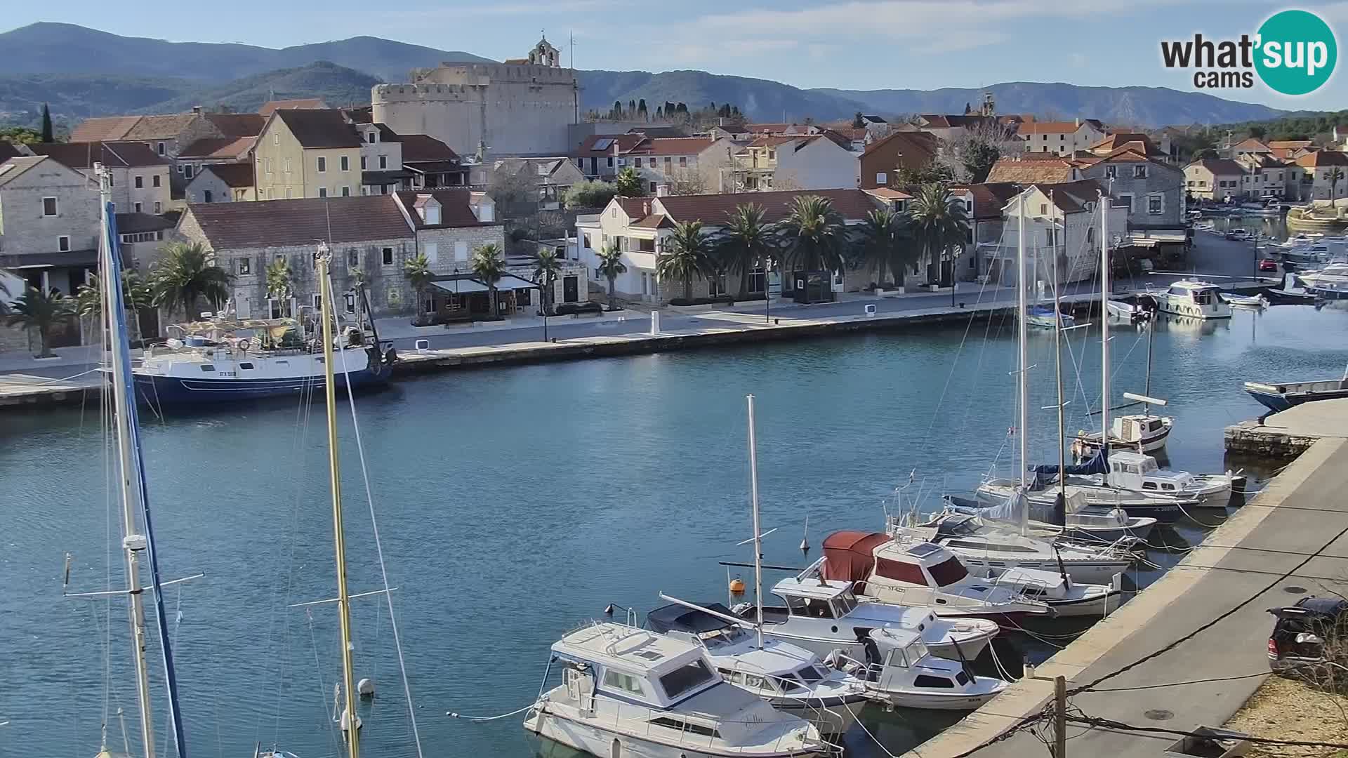 Livecam Vrboska marina | Hvar island | Dalmatia