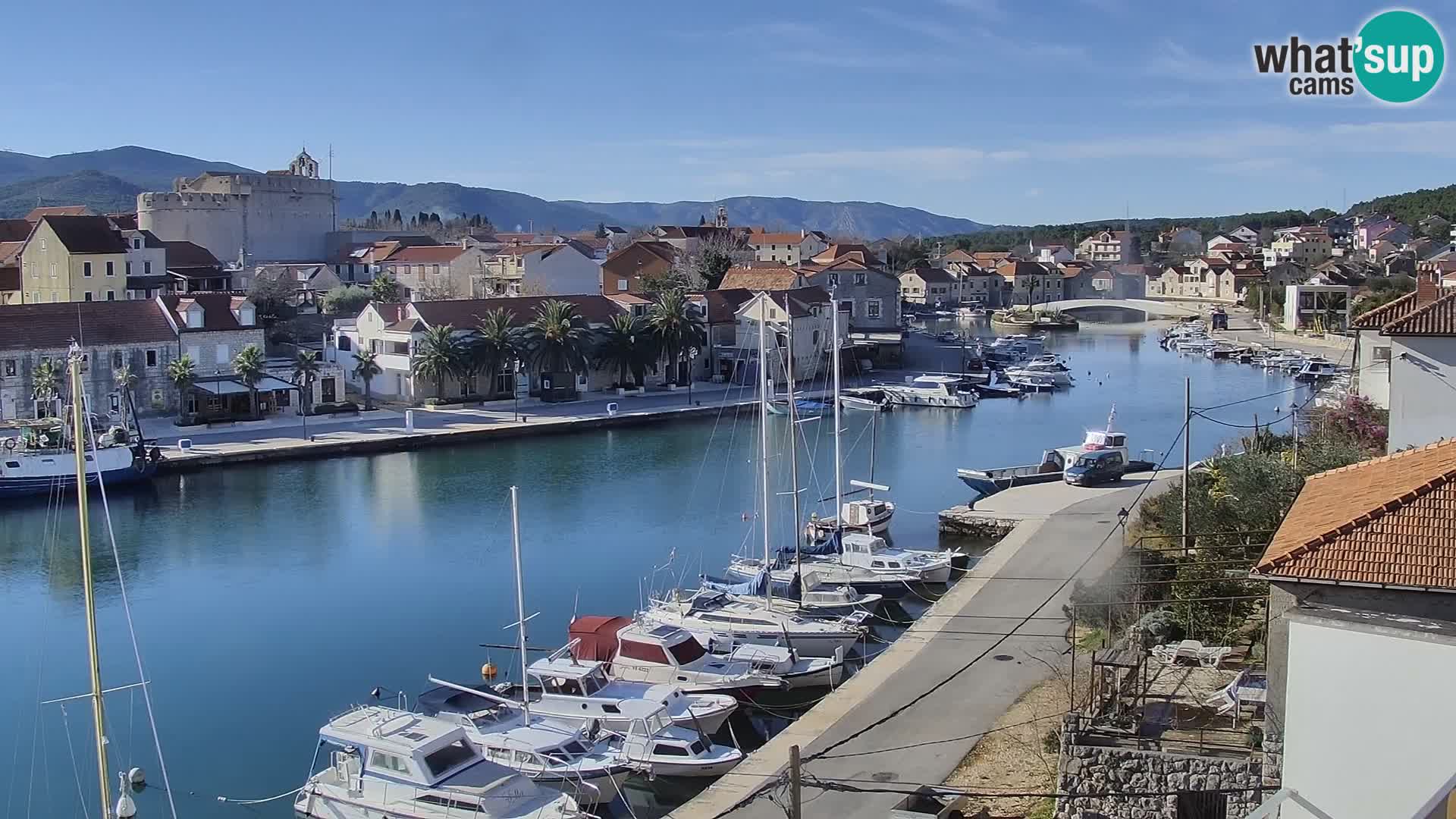 Livecam Vrboska marina | Hvar island | Dalmatia