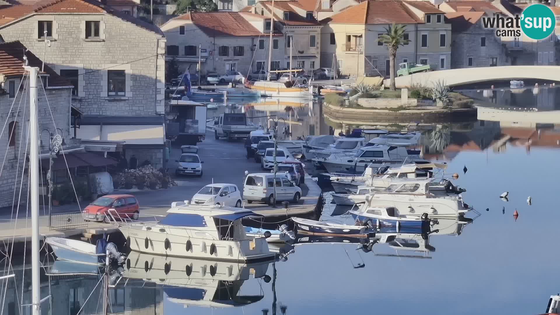 Webcam Vrboska marina | Hvar Insel | Dalmatien