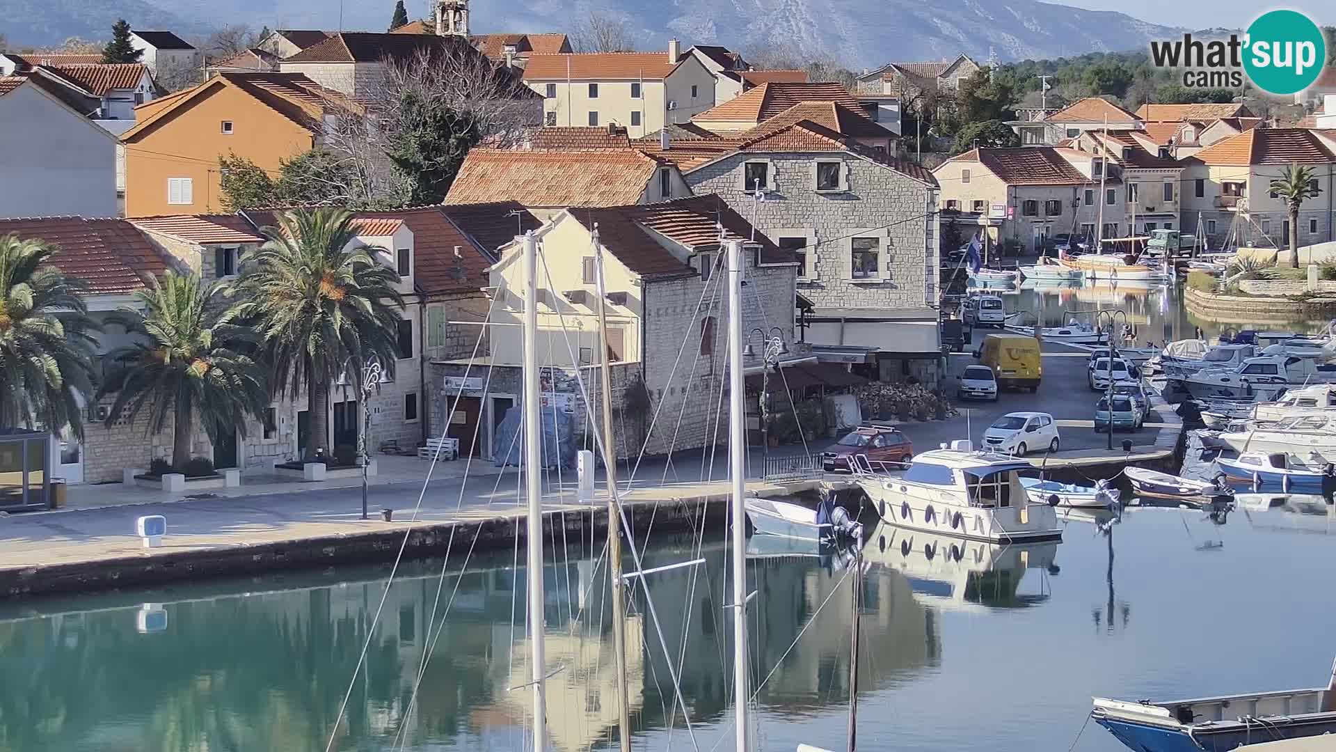 Web kamera Hvar Vrboska marina | otok Hvar | Dalmacija