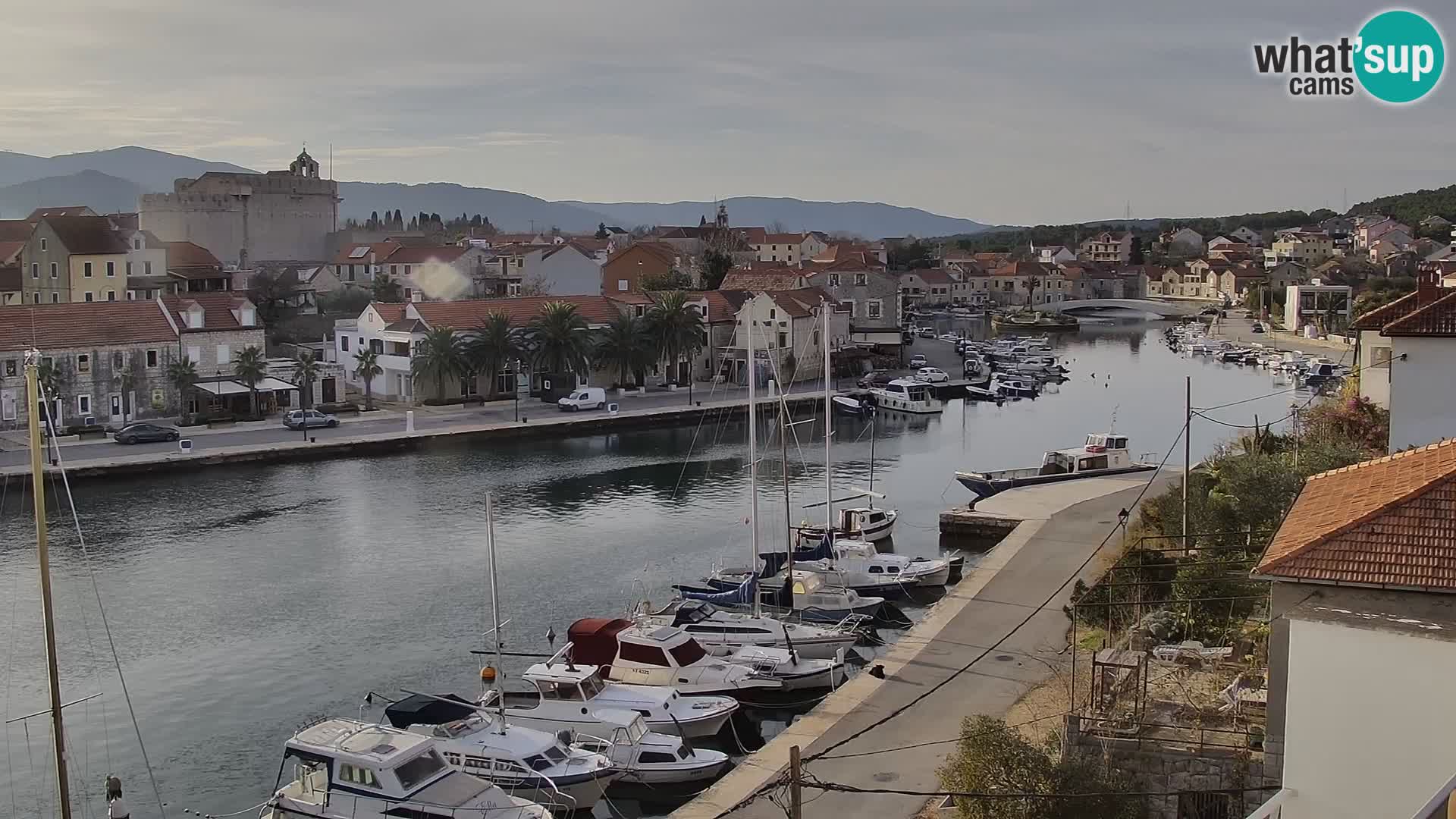 Webcam Vrboska marina | Hvar Insel | Dalmatien