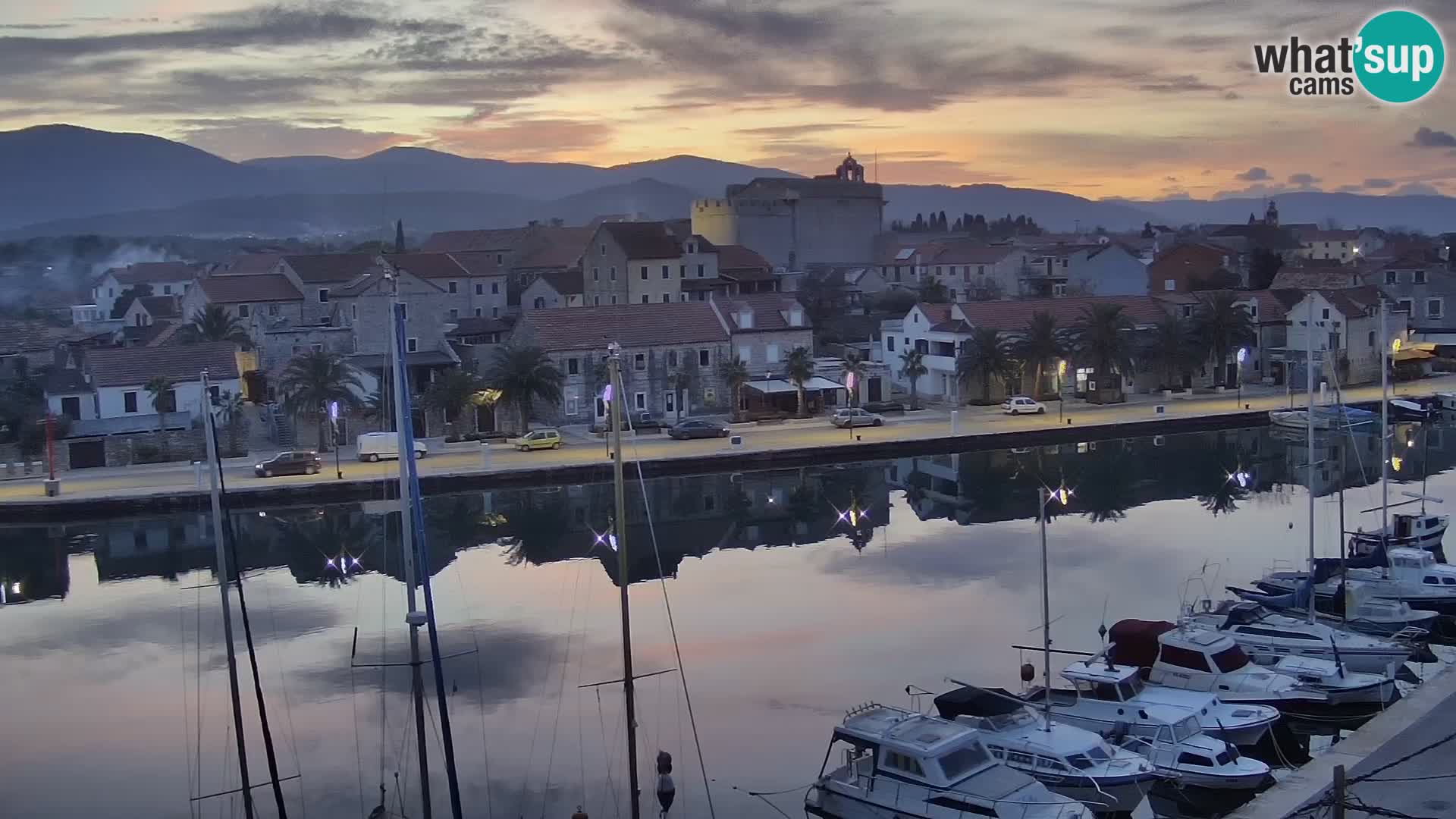 Webcam Hvar Vrboska marina | Dalmazia