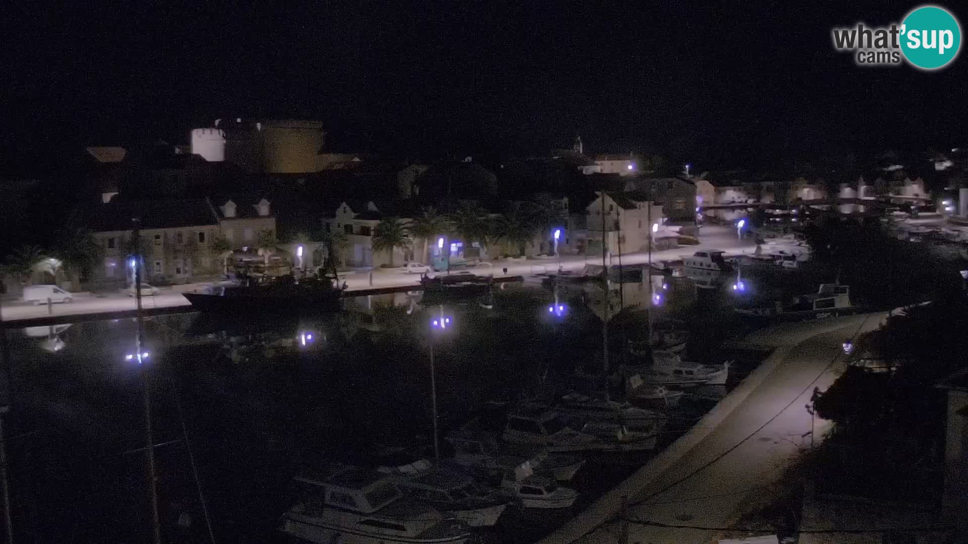 Webcam Vrboska marina | Hvar Insel | Dalmatien