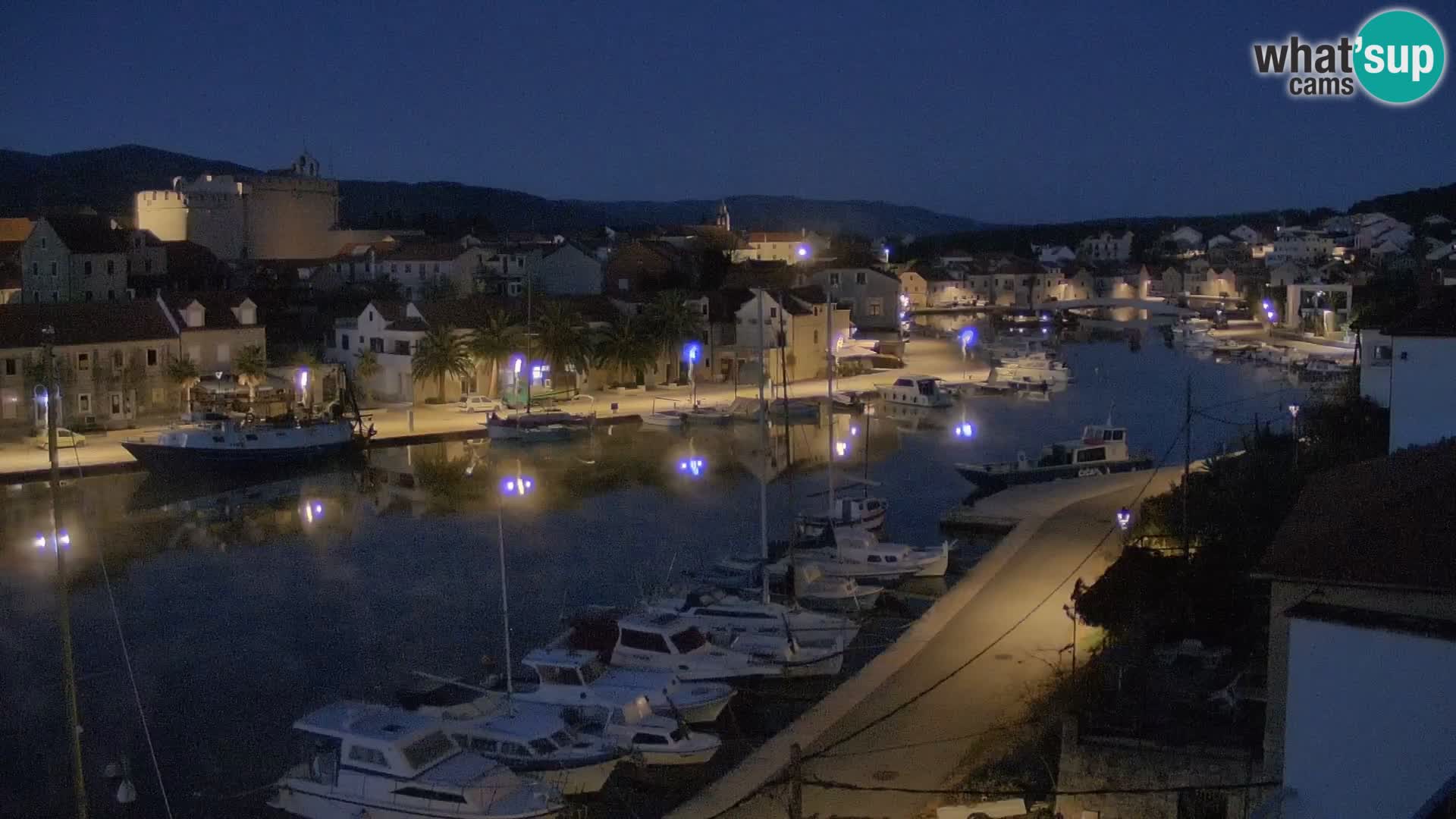 Webcam Vrboska marina | Hvar Insel | Dalmatien