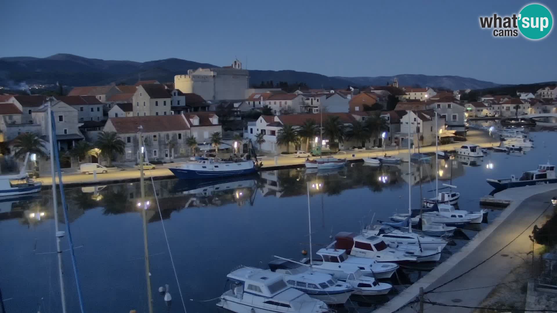 Webcam Vrboska marina | Hvar Insel | Dalmatien