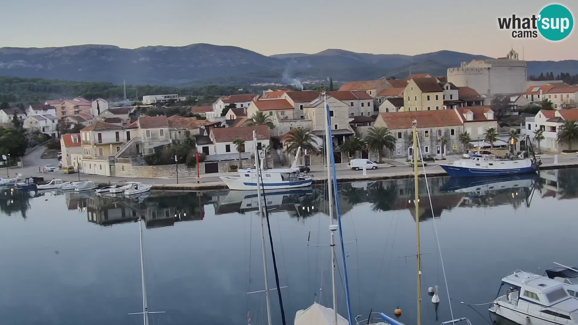 Webcam Vrboska marina | Hvar Insel | Dalmatien