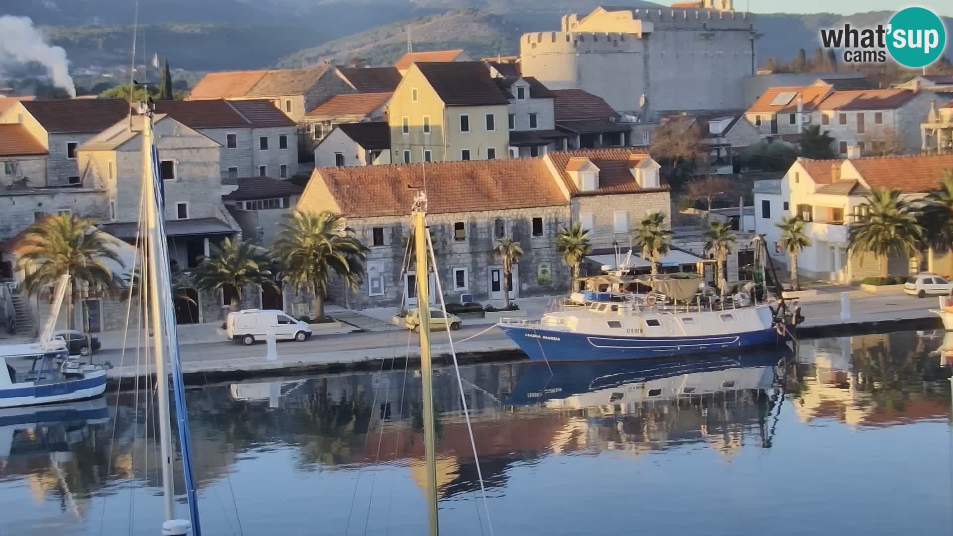 Webcam Vrboska marina | Hvar Insel | Dalmatien