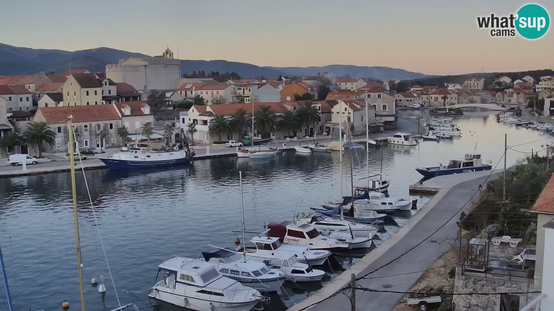 Webcam Hvar Vrboska marina | Dalmazia