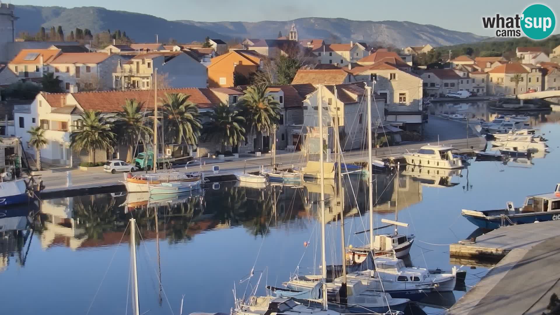 Webcam Hvar Vrboska marina | Dalmazia