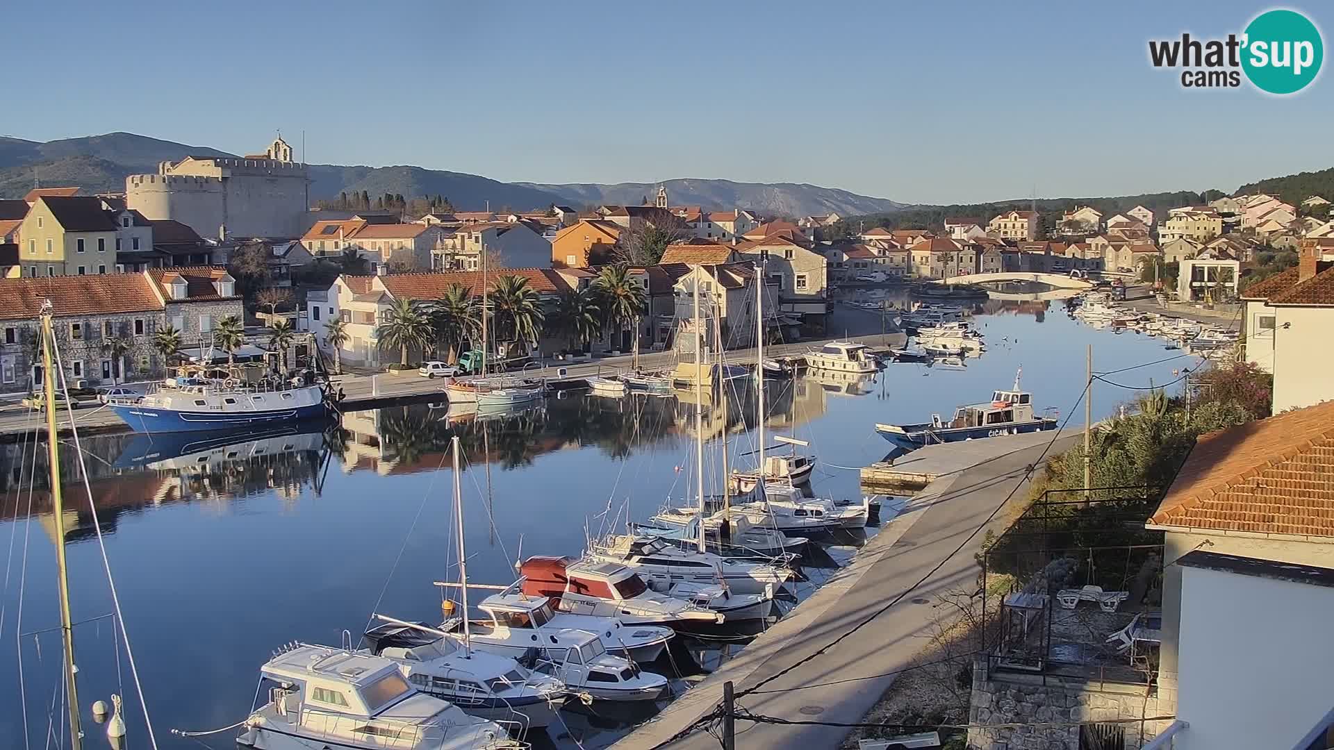 Webcam Vrboska marina | Hvar Insel | Dalmatien