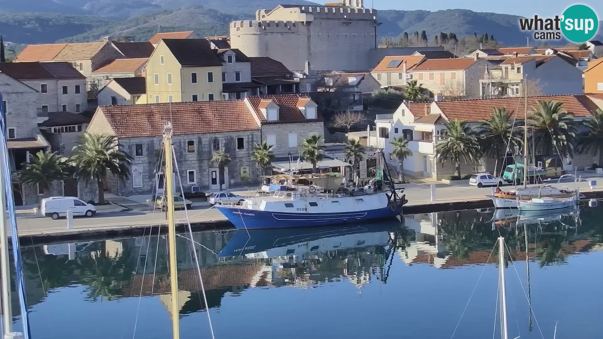 Webcam Vrboska marina | Hvar Insel | Dalmatien