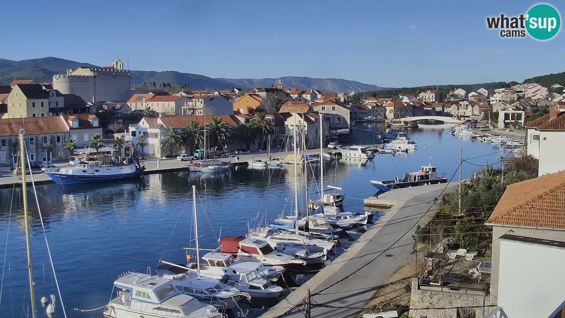 Web kamera Hvar Vrboska marina | otok Hvar | Dalmacija