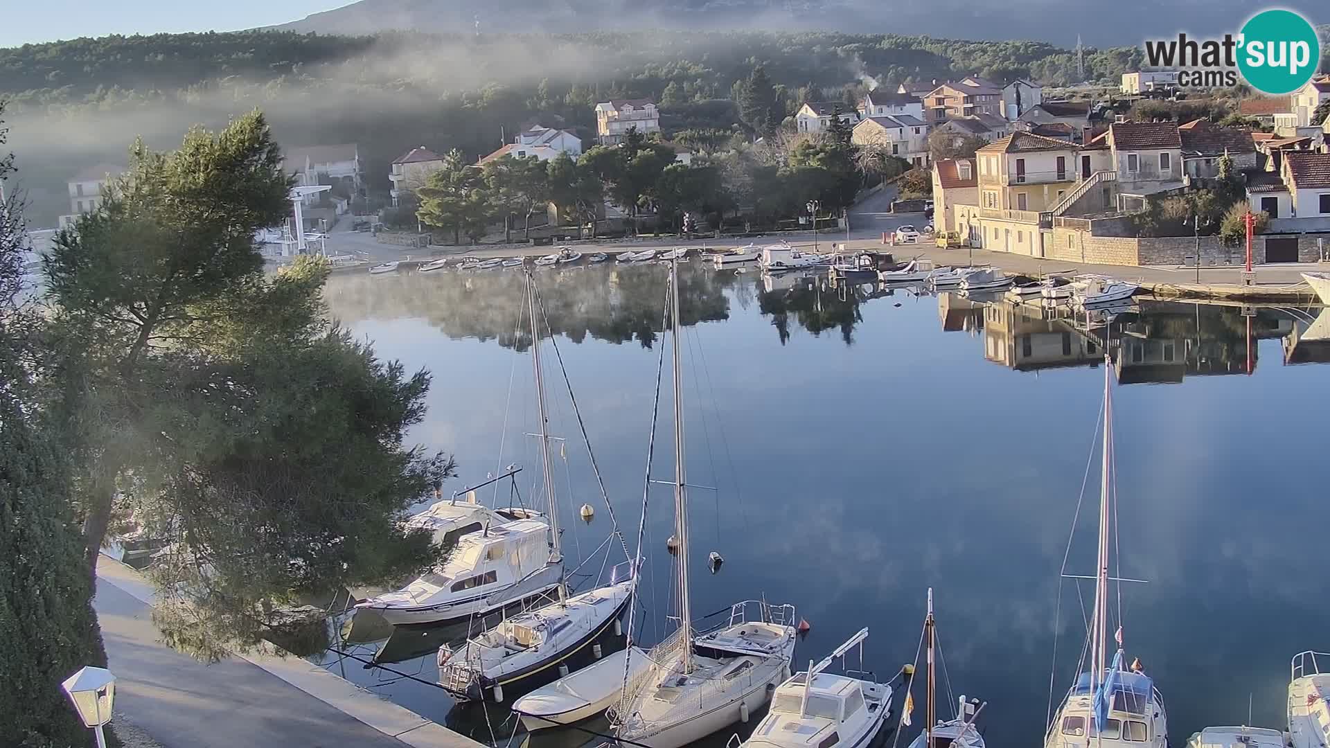 Webcam Hvar Vrboska marina | Dalmazia