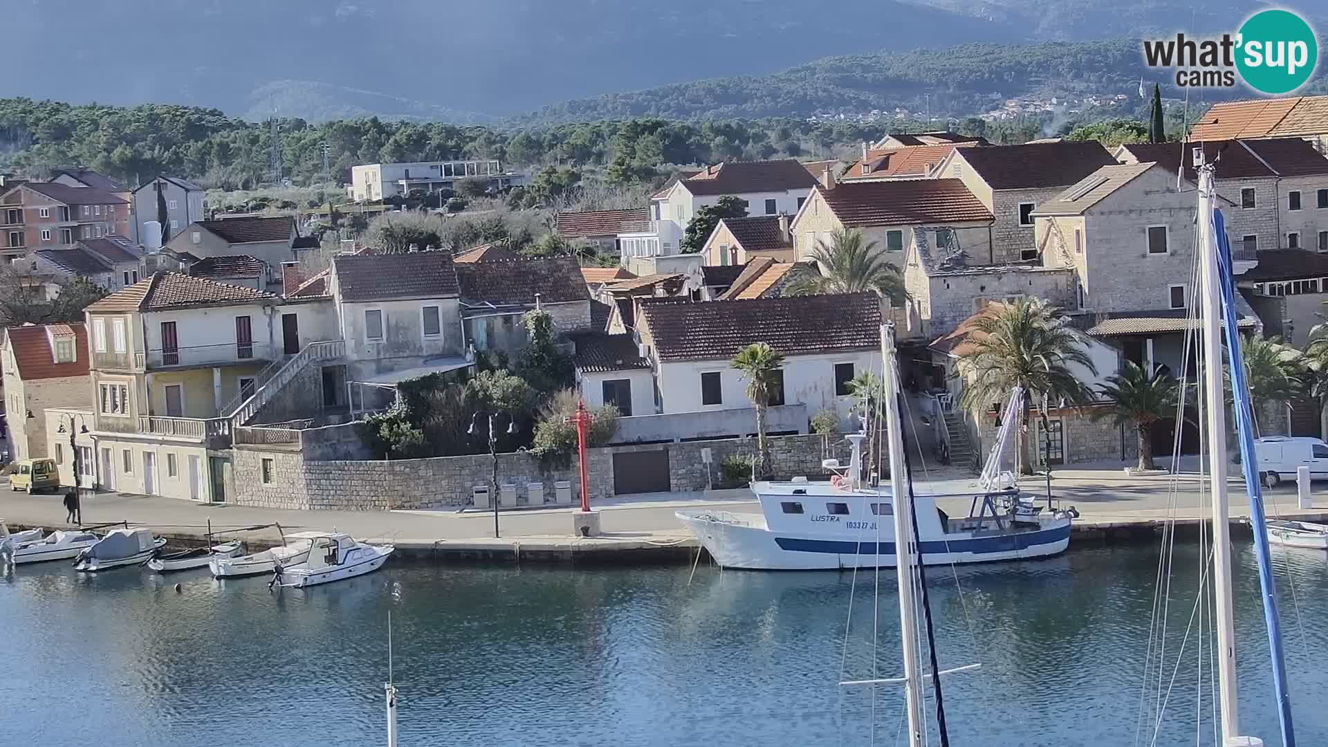 Web kamera Hvar Vrboska marina | otok Hvar | Dalmacija