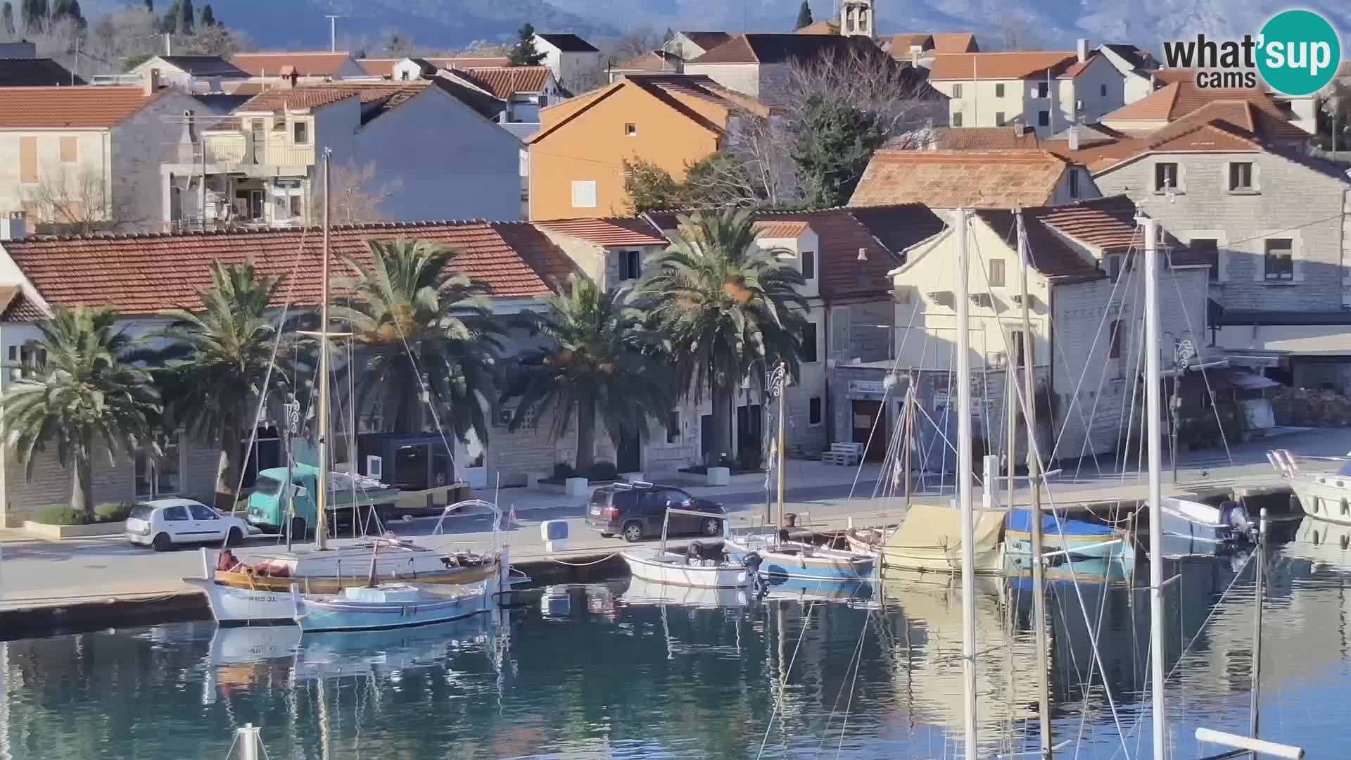 Livecam Vrboska marina | Hvar island | Dalmatia