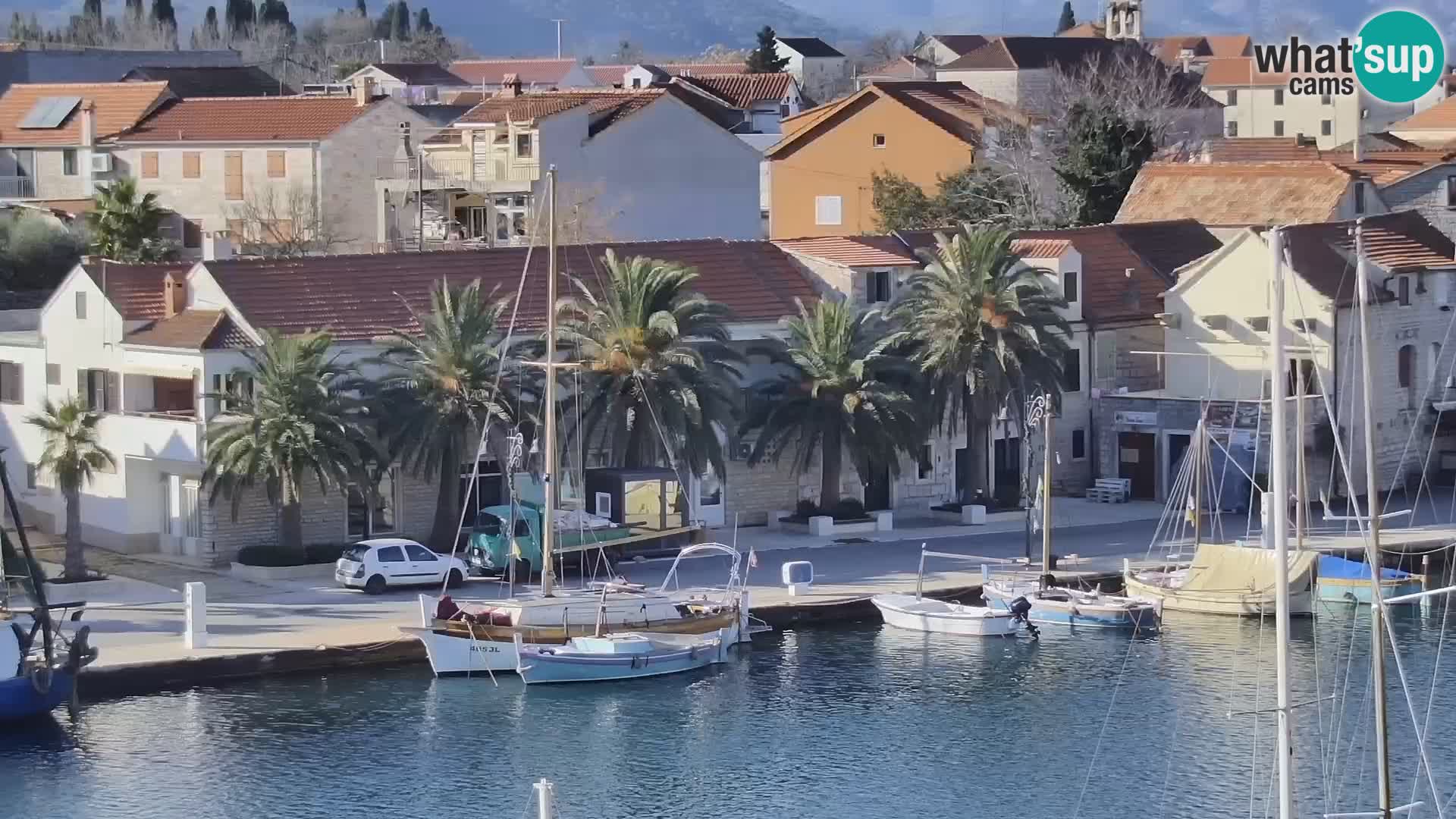 Webcam Vrboska marina | Hvar Insel | Dalmatien