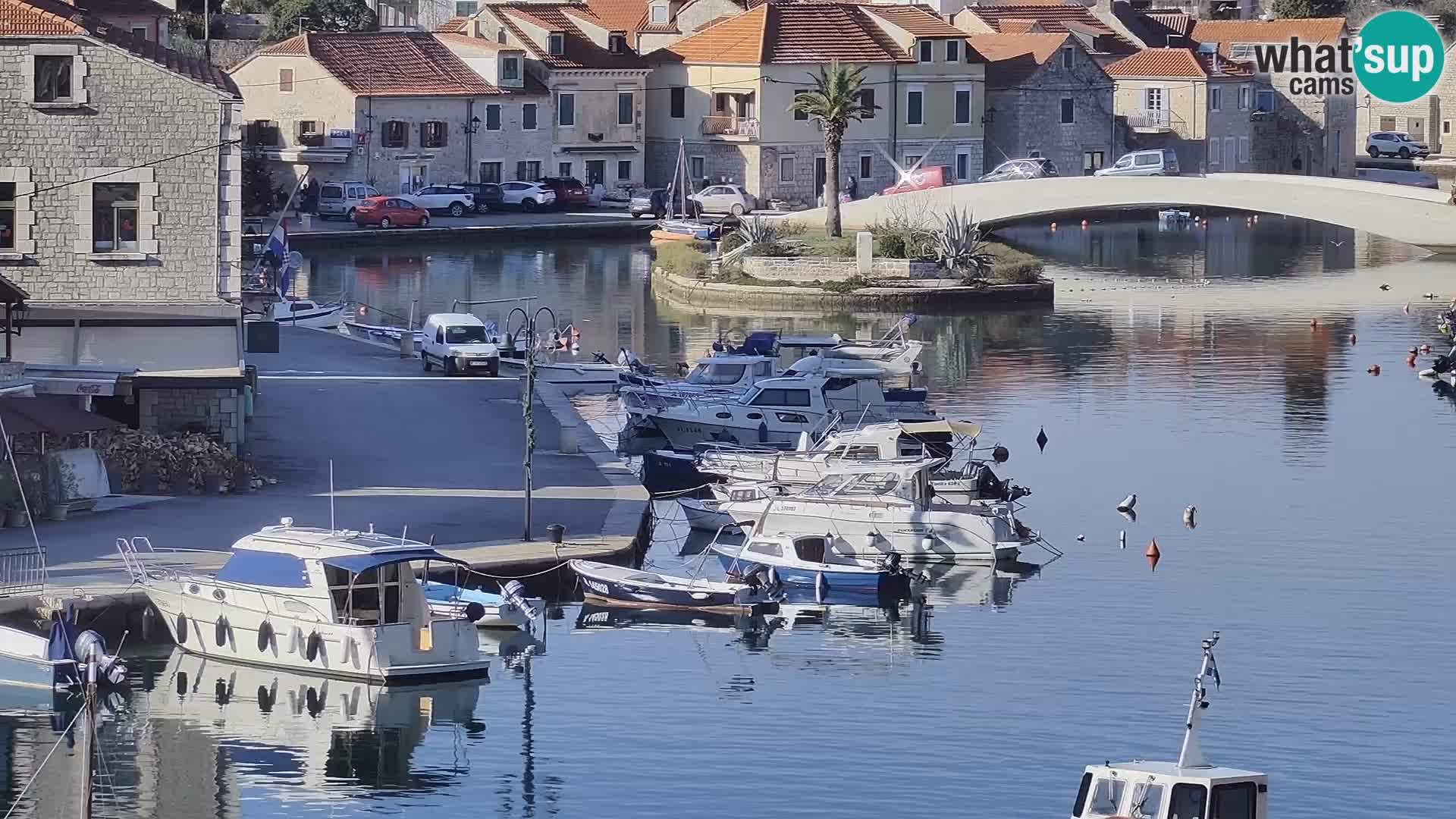 Webcam Vrboska marina | Hvar Insel | Dalmatien