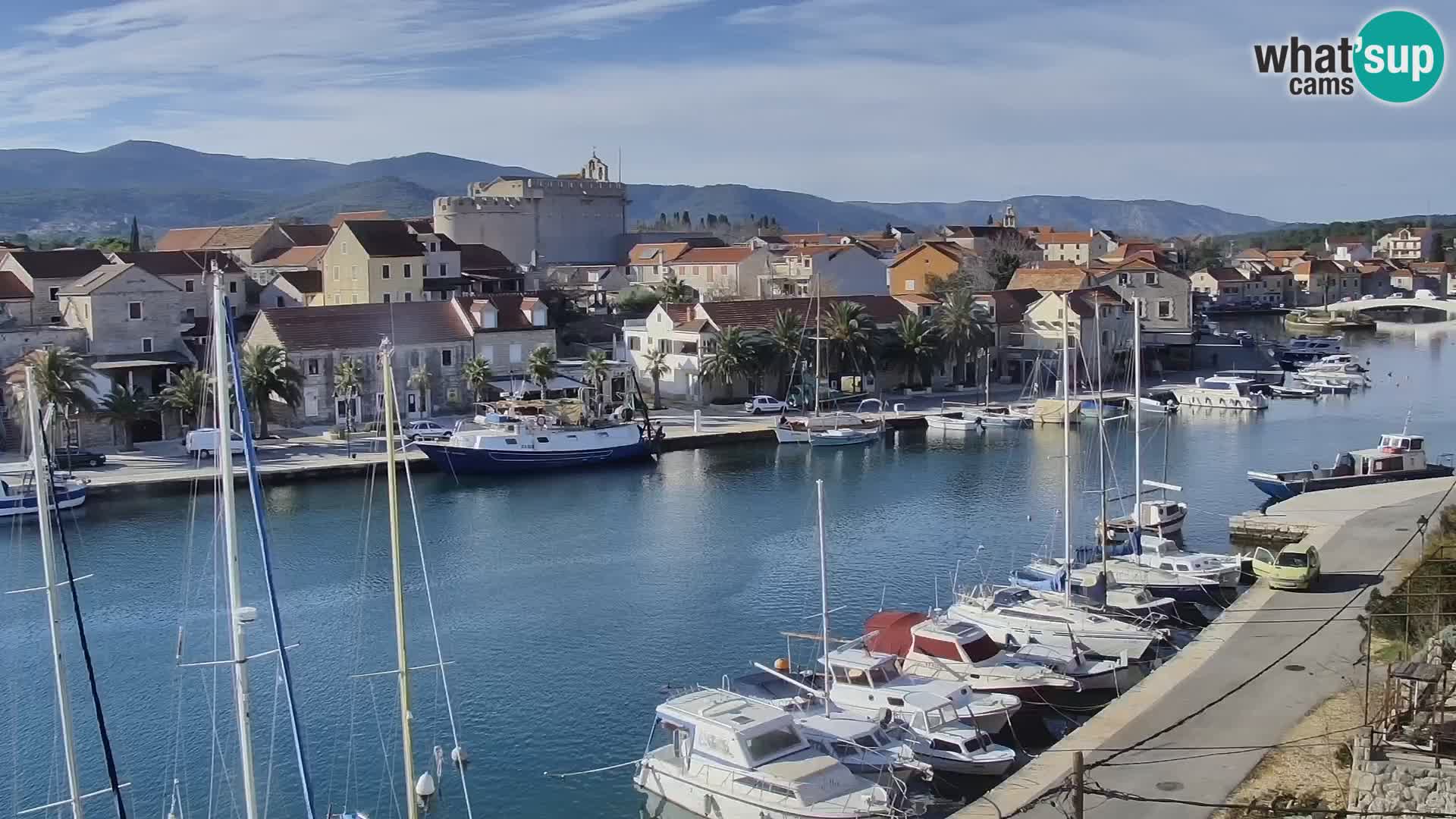 Webcam Hvar Vrboska marina | Dalmazia