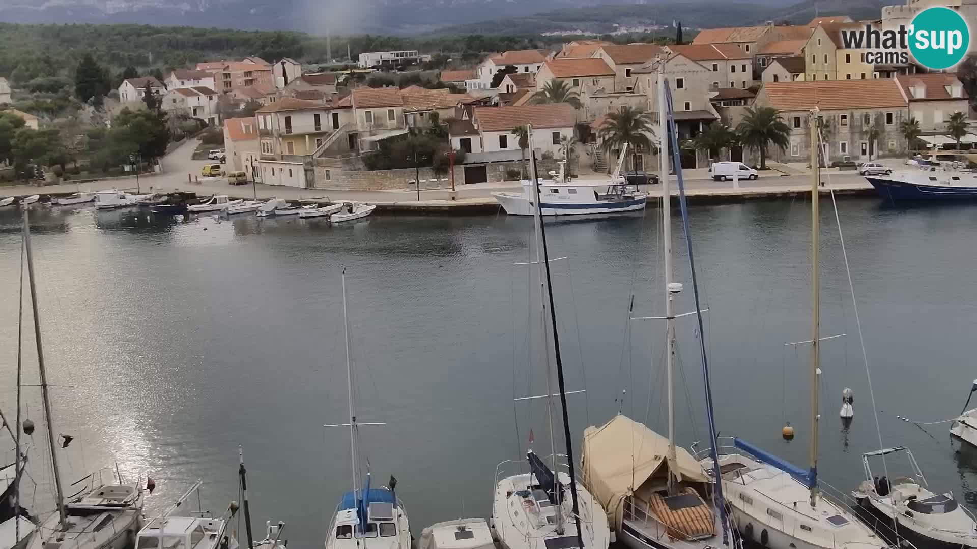 Livecam Vrboska marina | Hvar island | Dalmatia