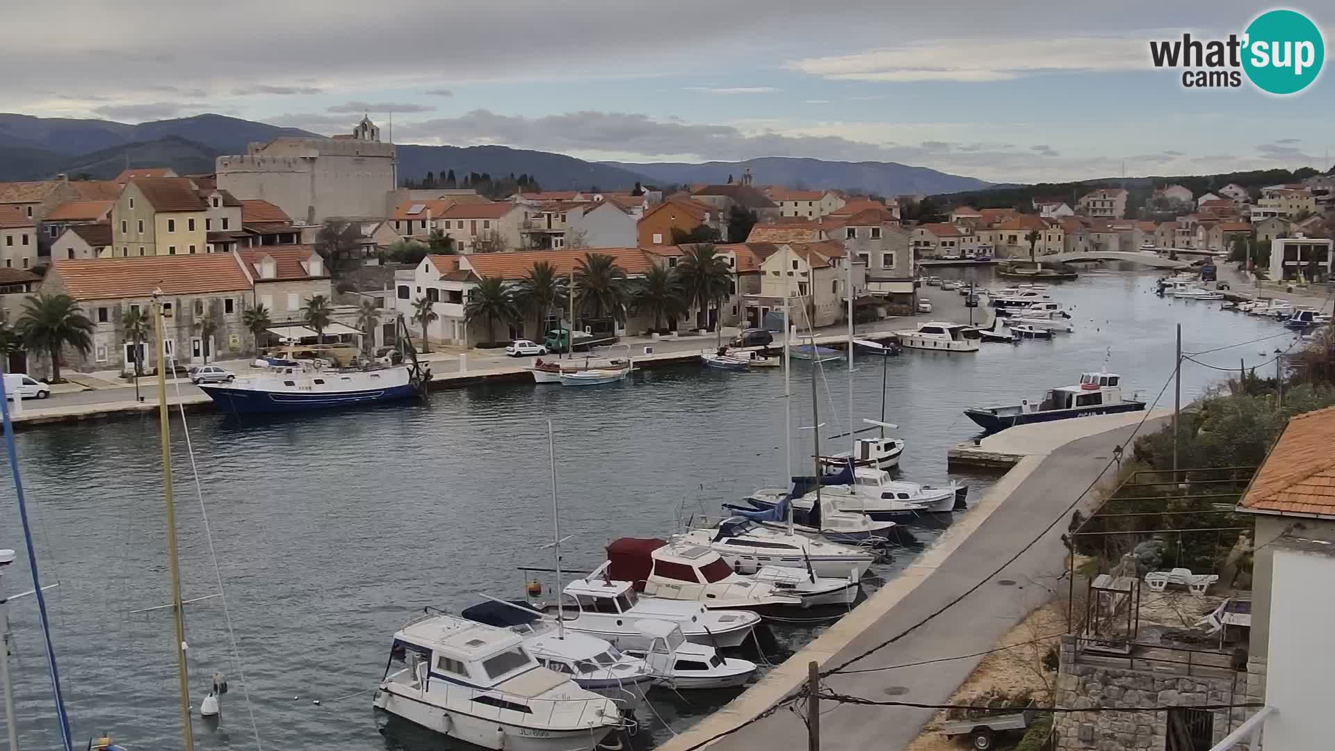 Webcam Vrboska marina | Hvar Insel | Dalmatien