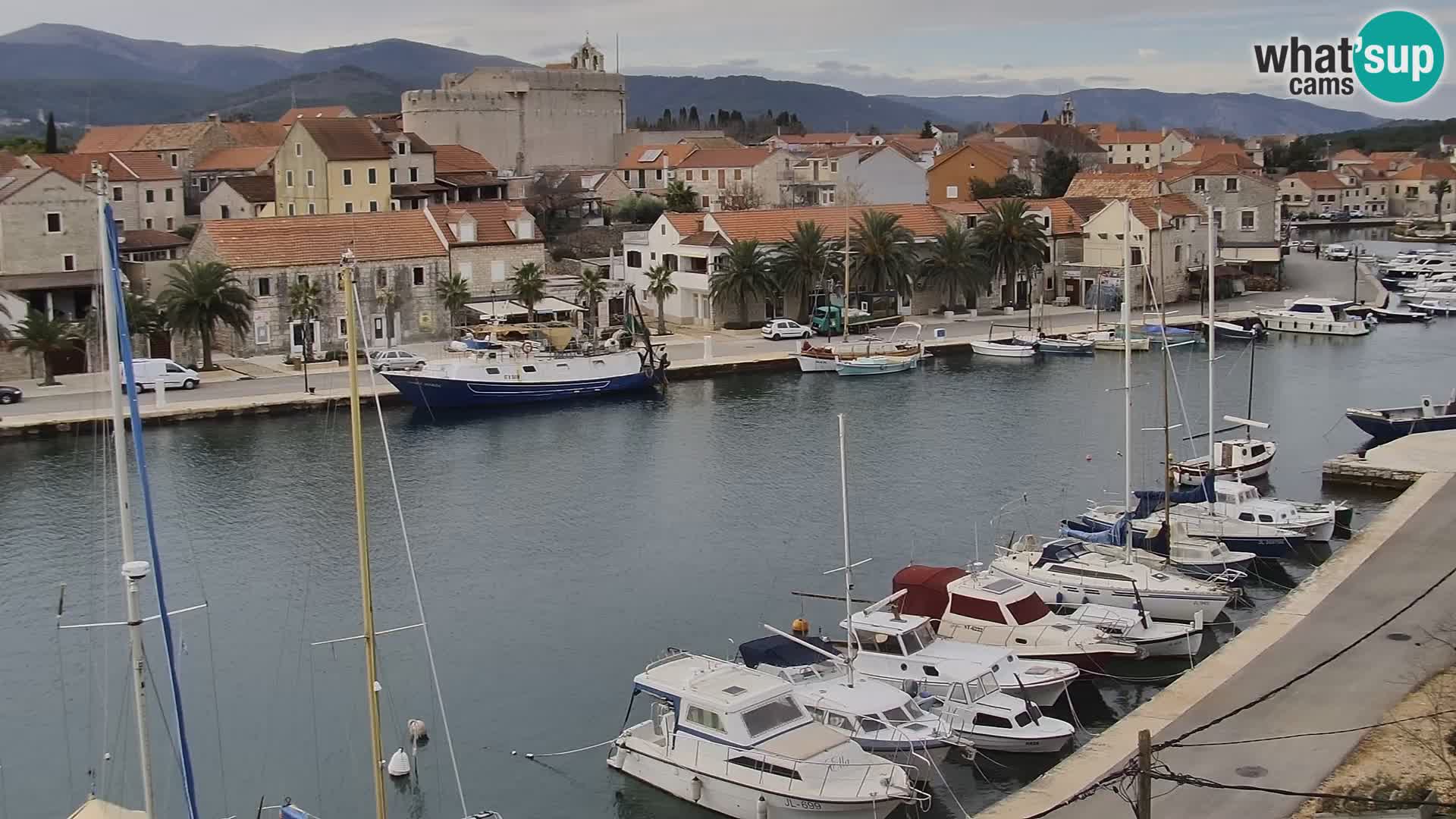 Livecam Vrboska marina | Hvar island | Dalmatia