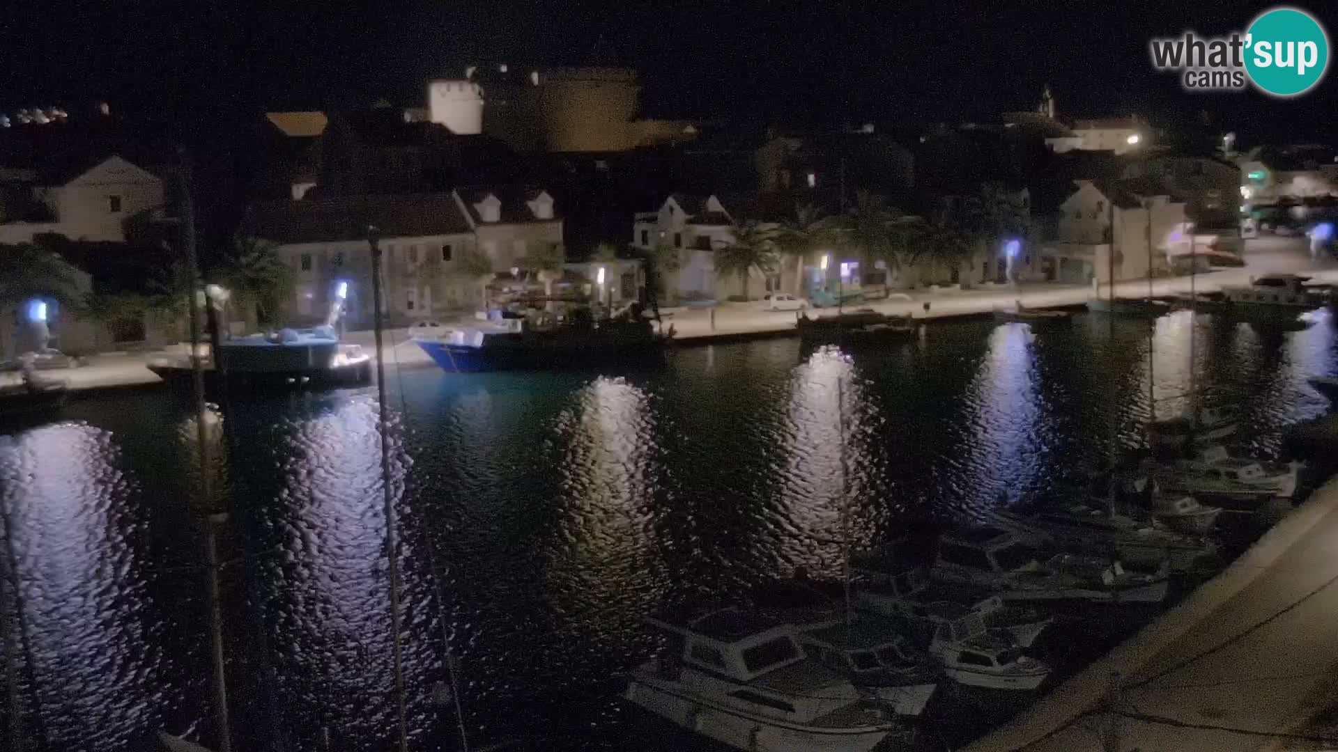 Webcam Vrboska marina | Hvar Insel | Dalmatien