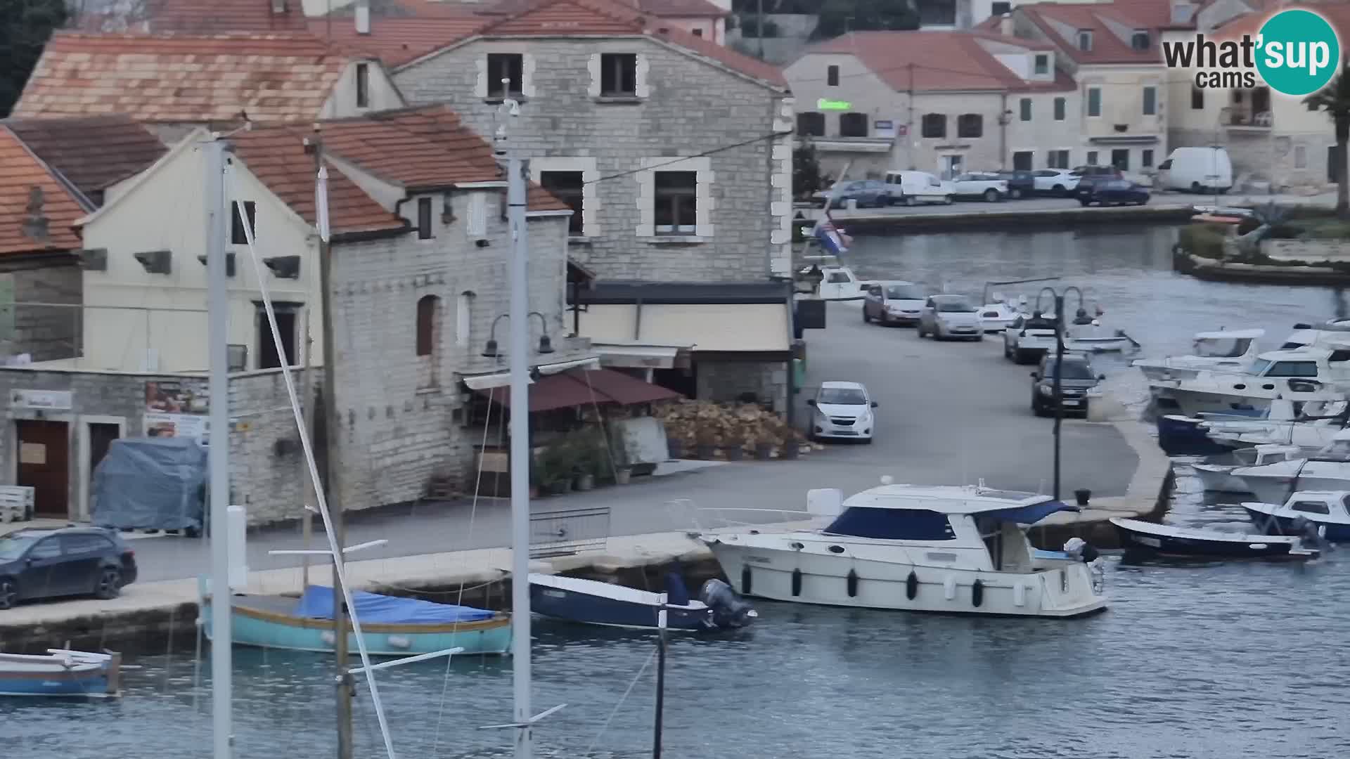 Livecam Hvar Vrboska marina | Île de Hvar | Dalmatia