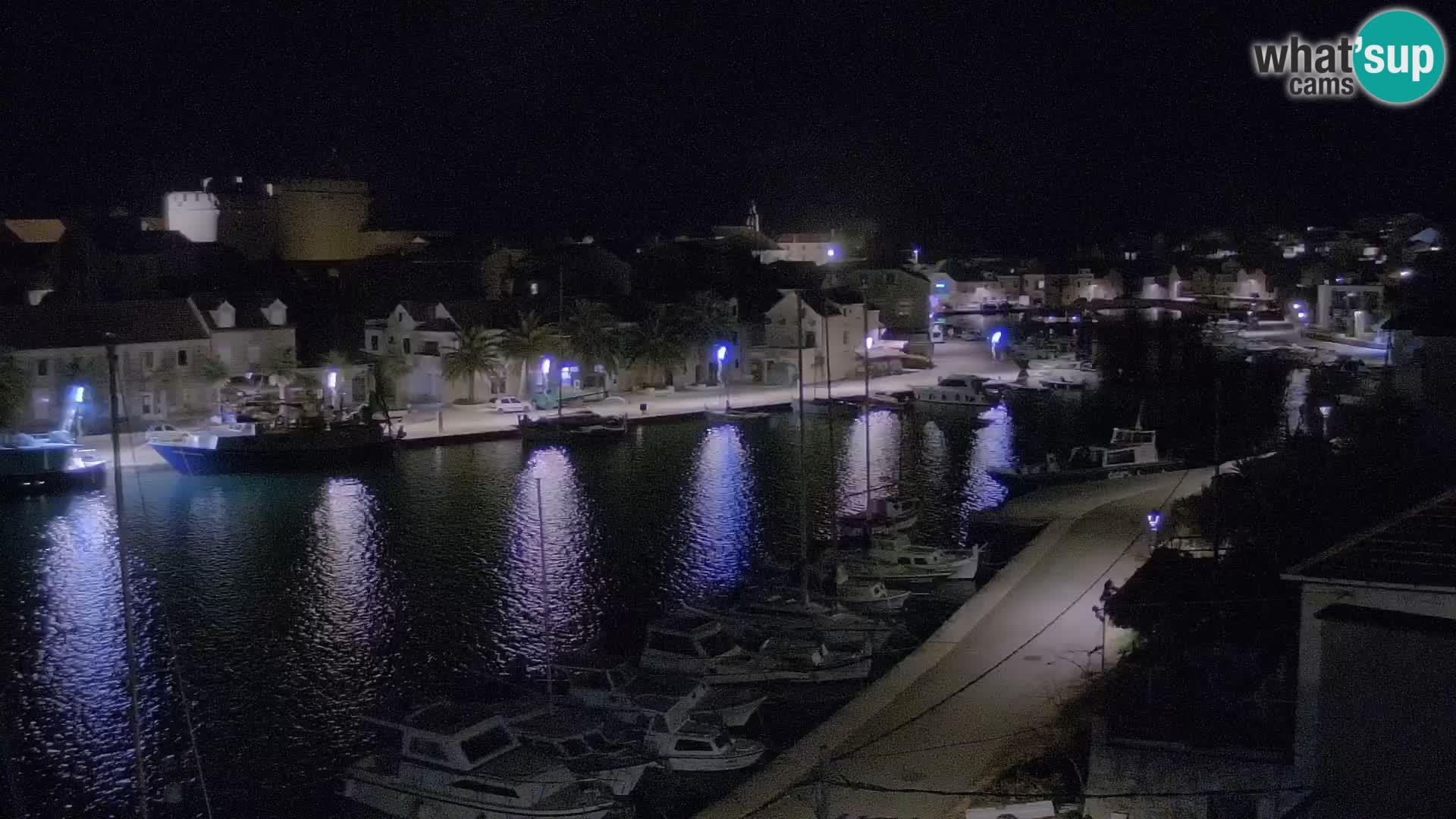 Livecam Hvar Vrboska marina | Île de Hvar | Dalmatia