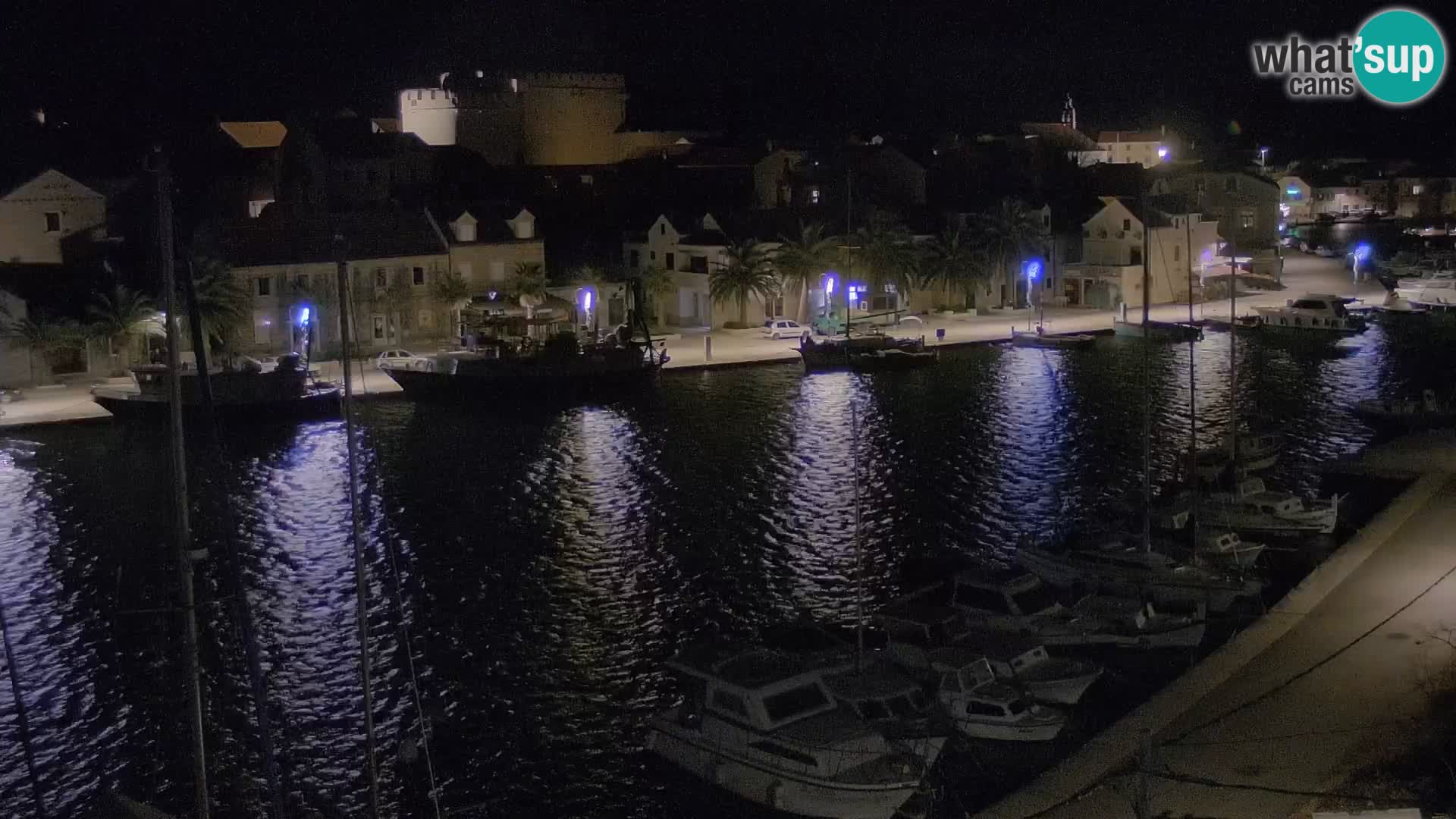 Livecam Hvar Vrboska marina | Île de Hvar | Dalmatia