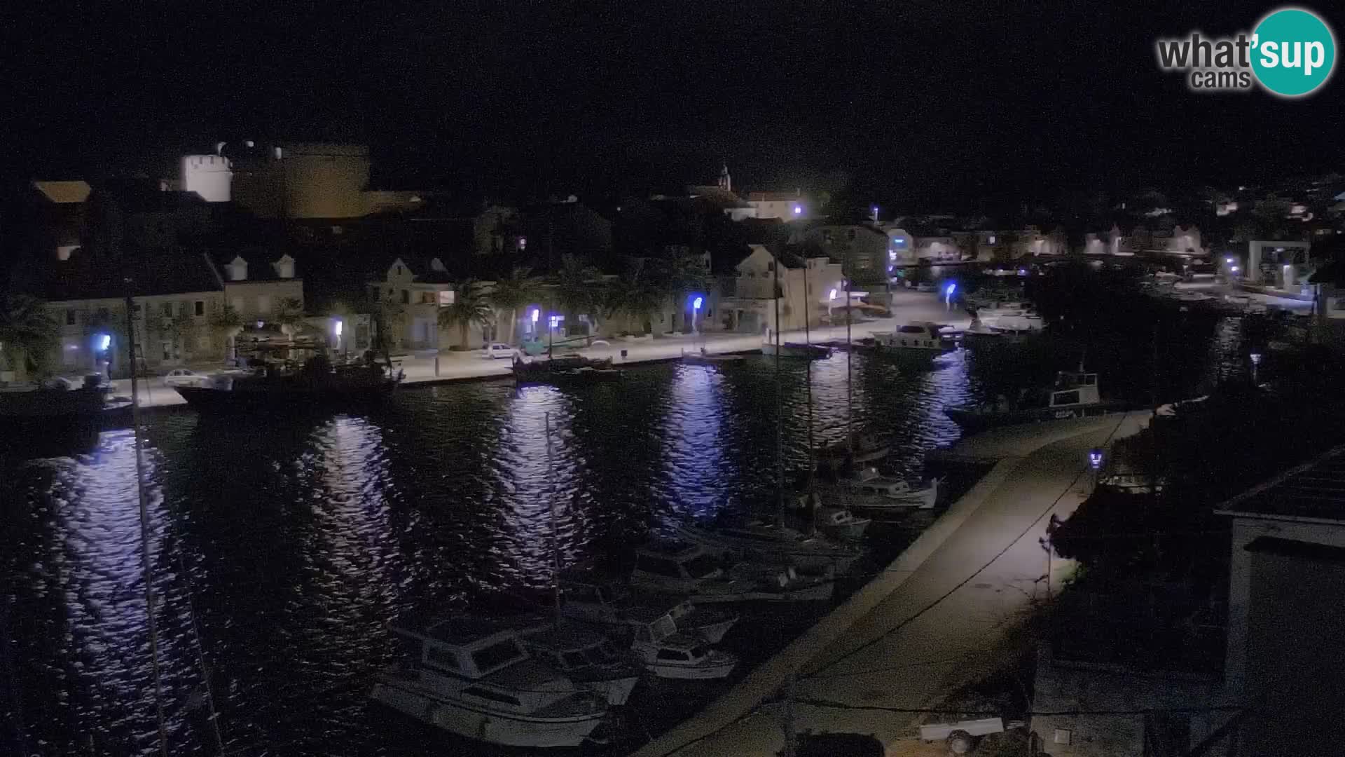 Livecam Vrboska marina | Hvar island | Dalmatia