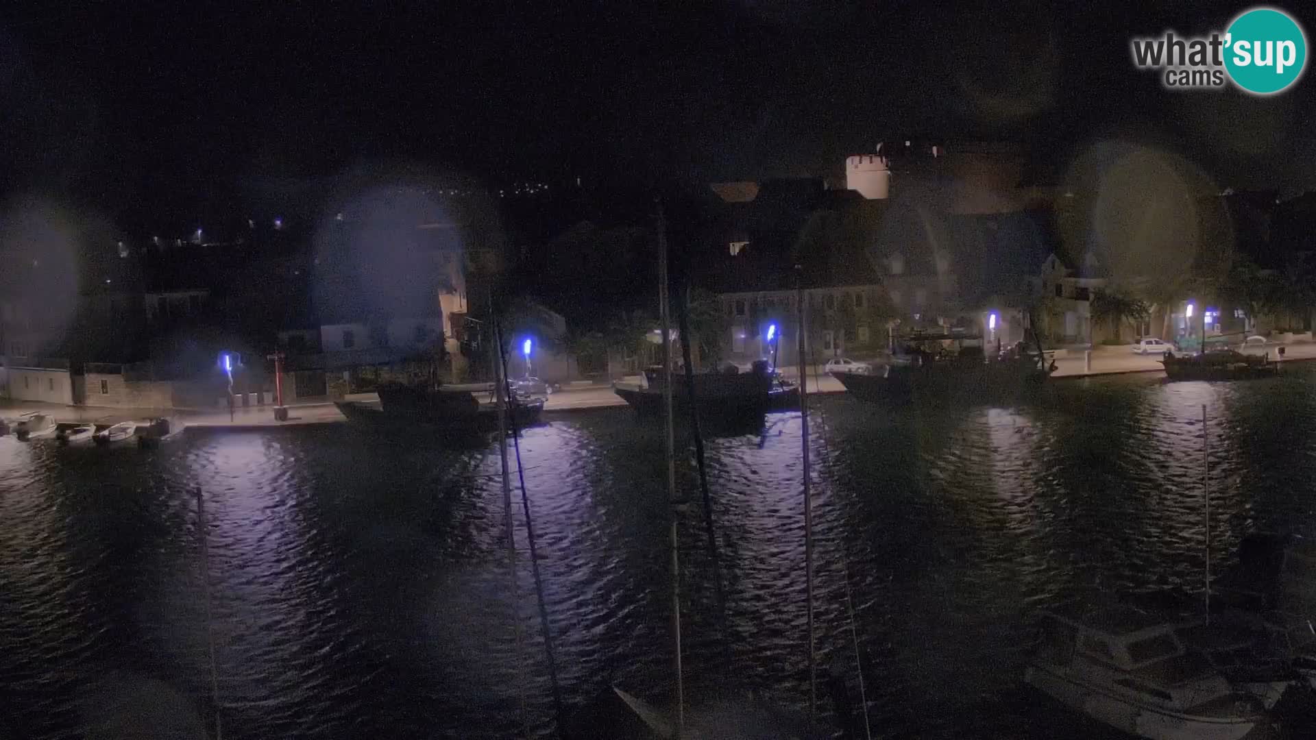 Webcam Vrboska marina | Hvar Insel | Dalmatien