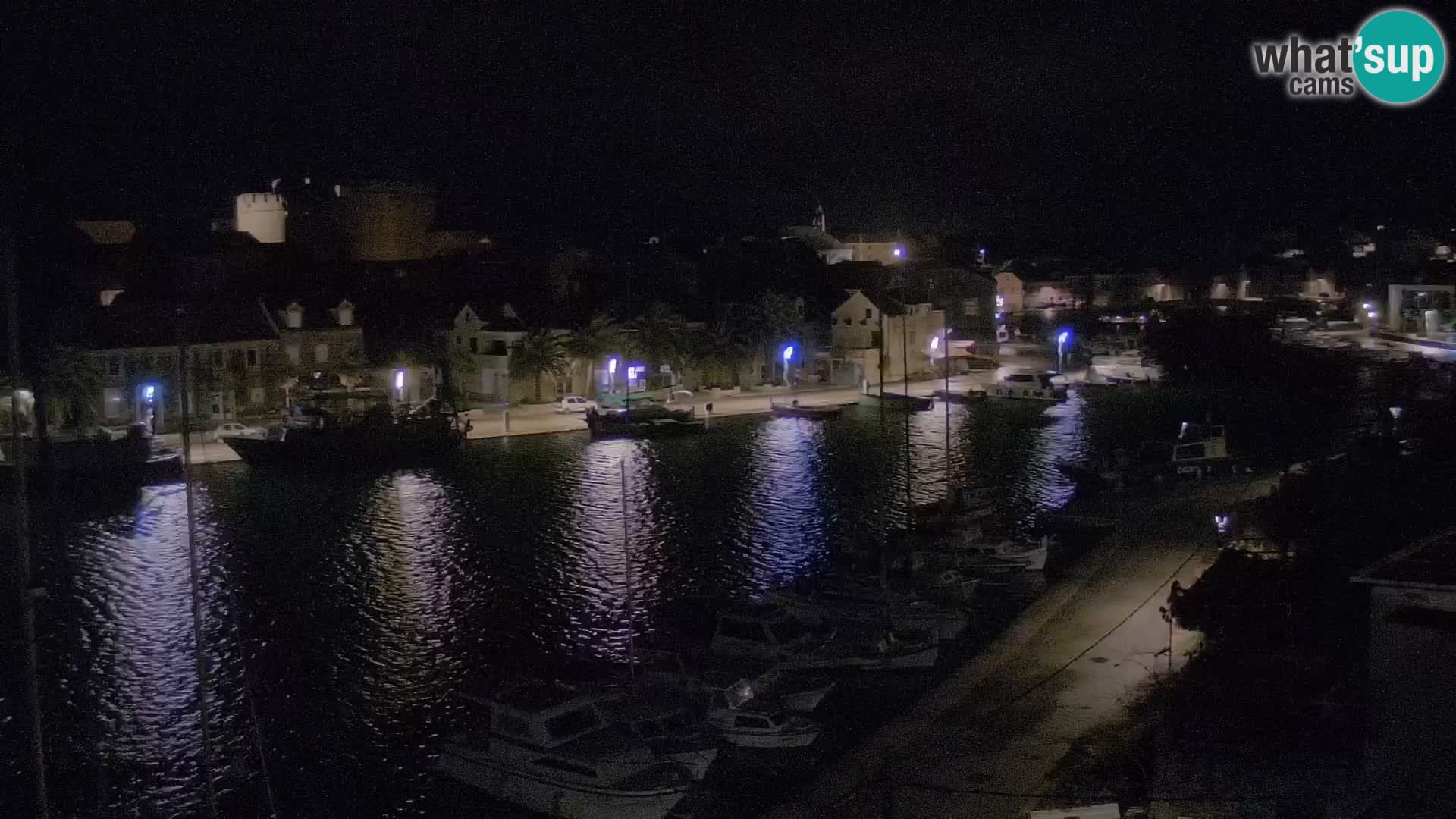 Webcam Vrboska marina | Hvar Insel | Dalmatien