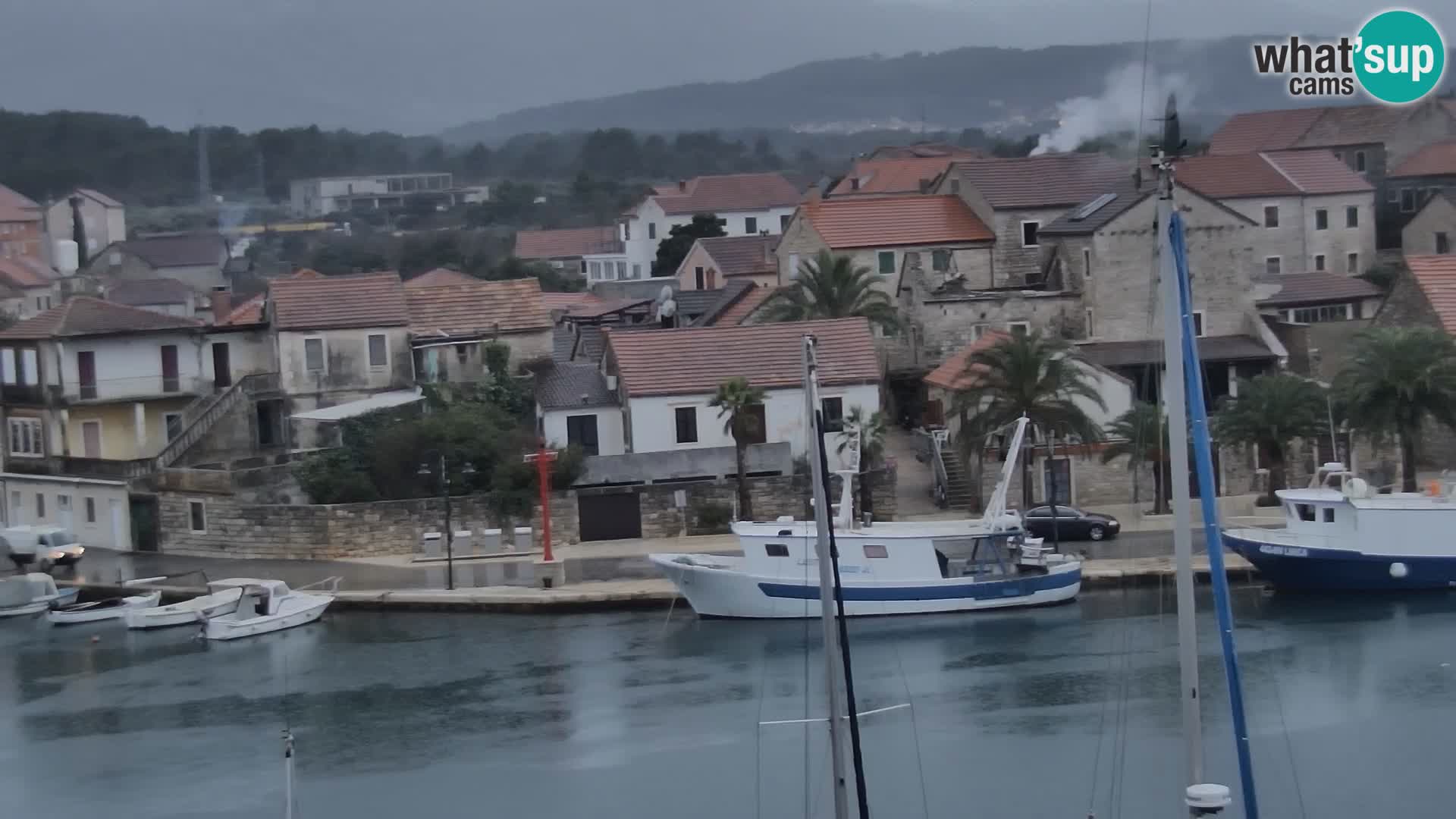 Webcam Vrboska marina | Hvar Insel | Dalmatien