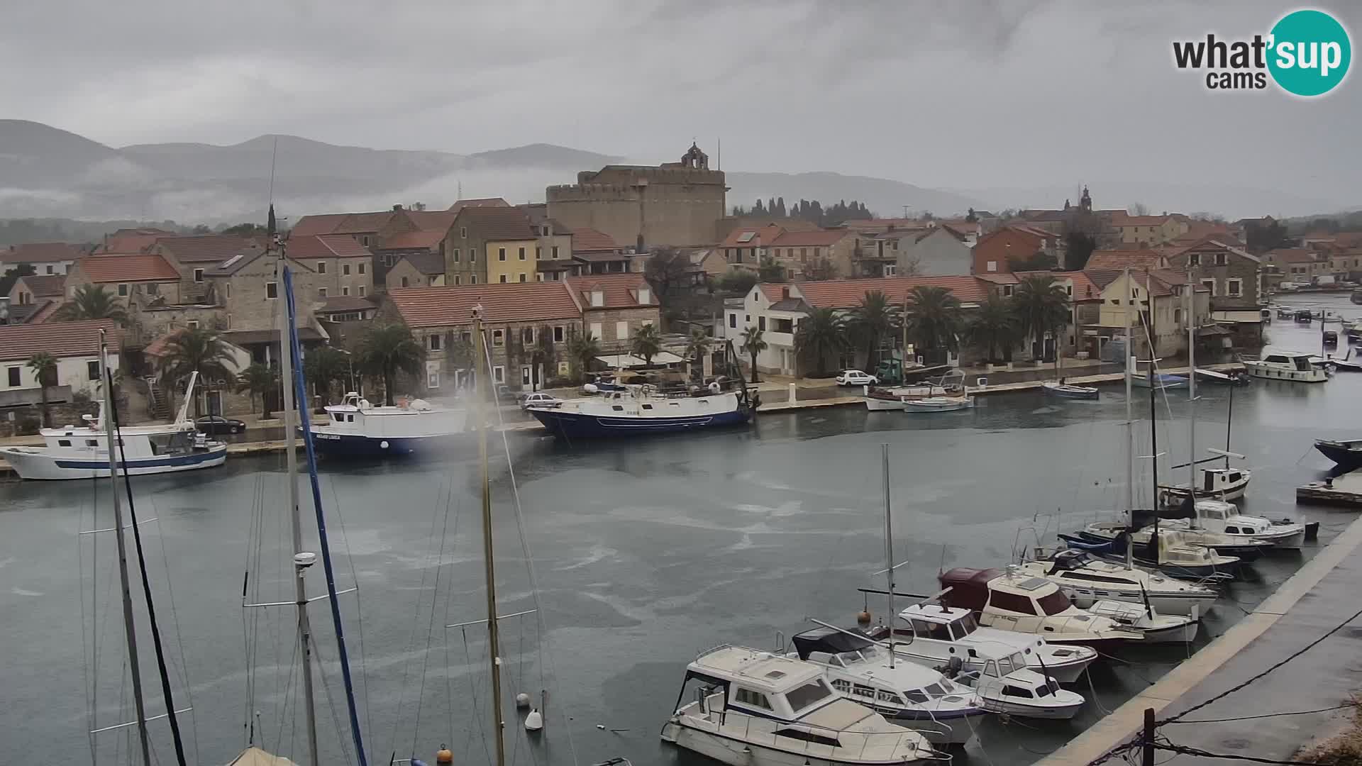 Livecam Hvar Vrboska marina | Île de Hvar | Dalmatia